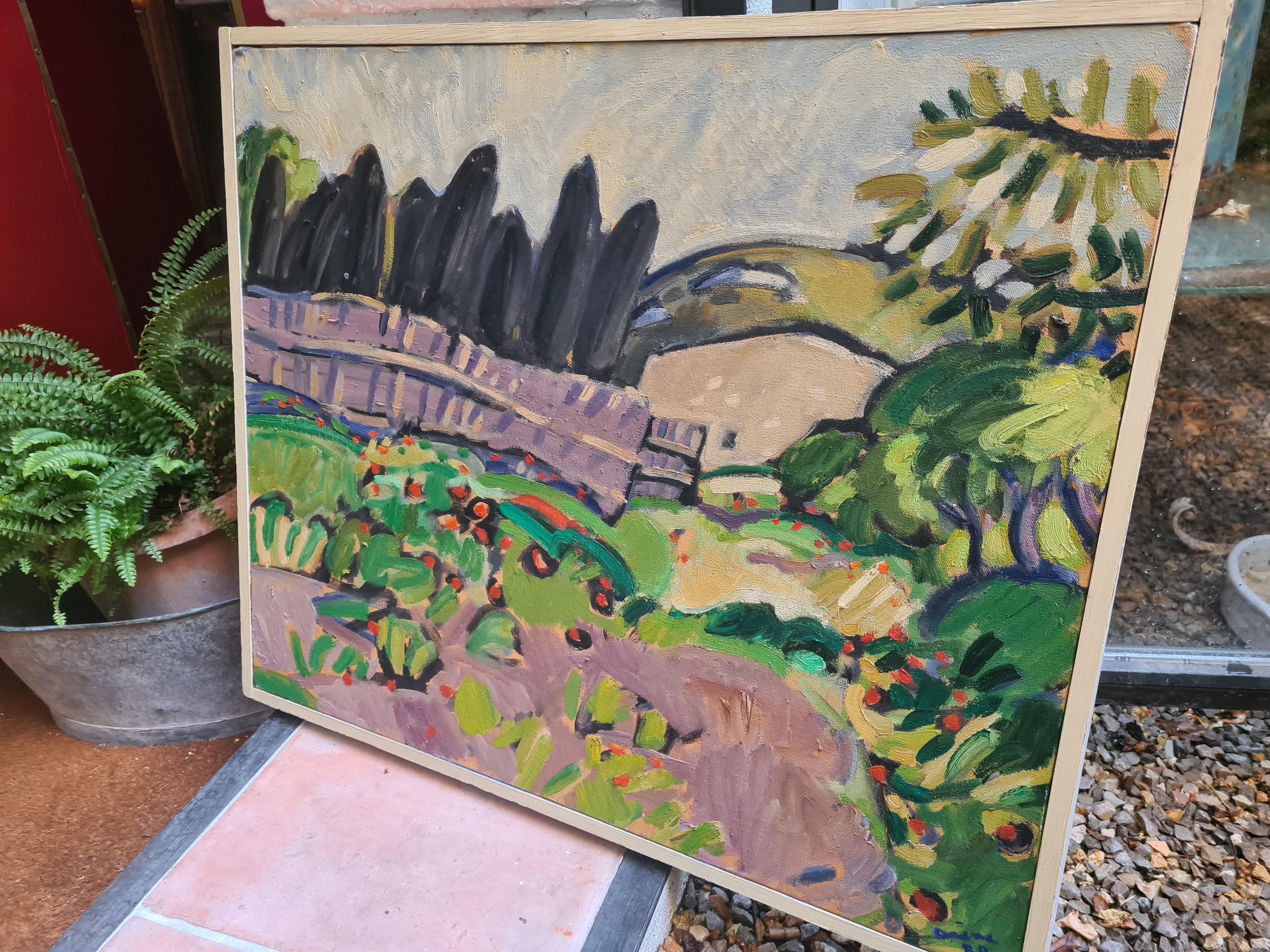 Paesaggio provenzale espressionista francese, 