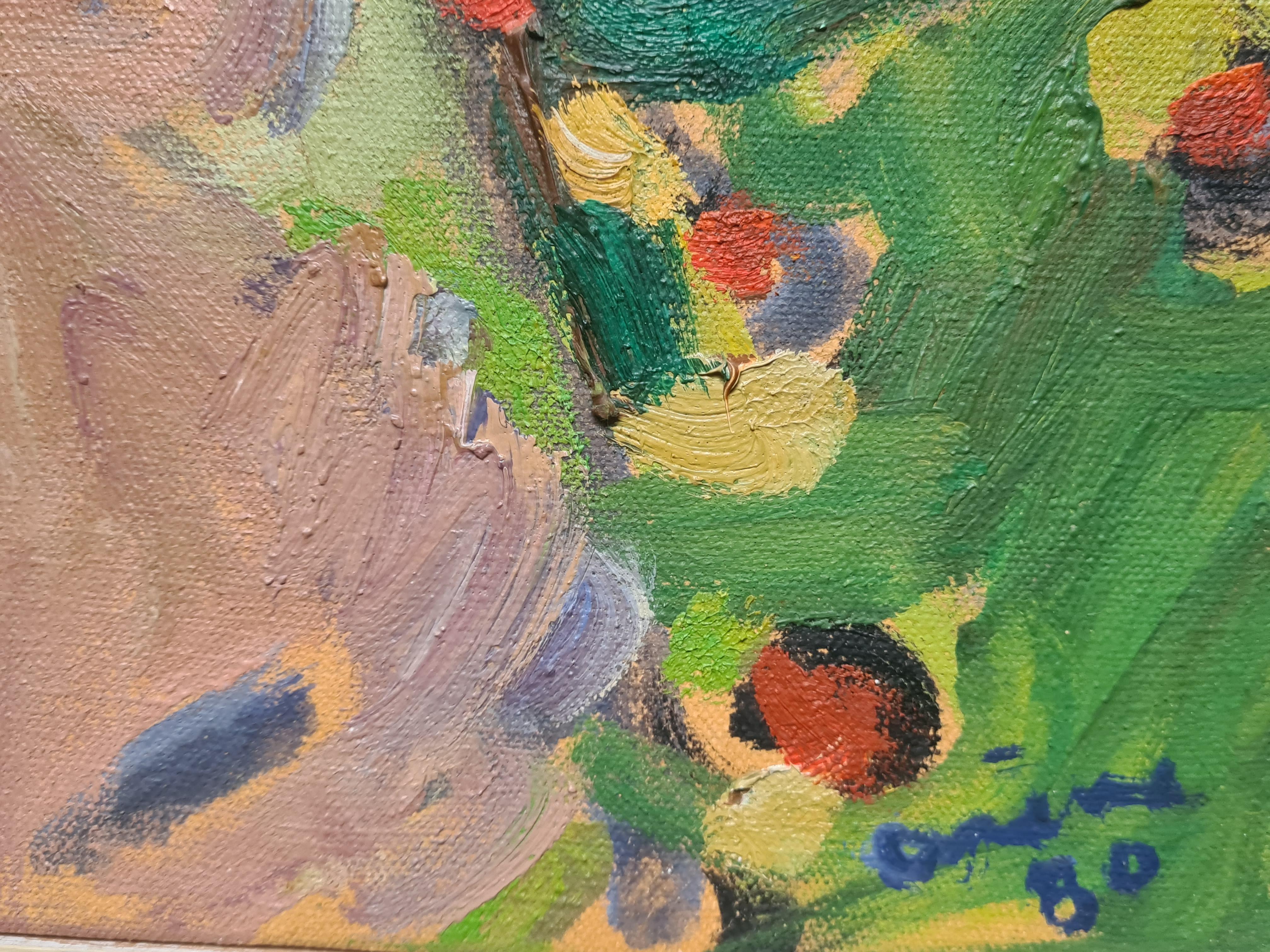 Paesaggio provenzale espressionista francese, 