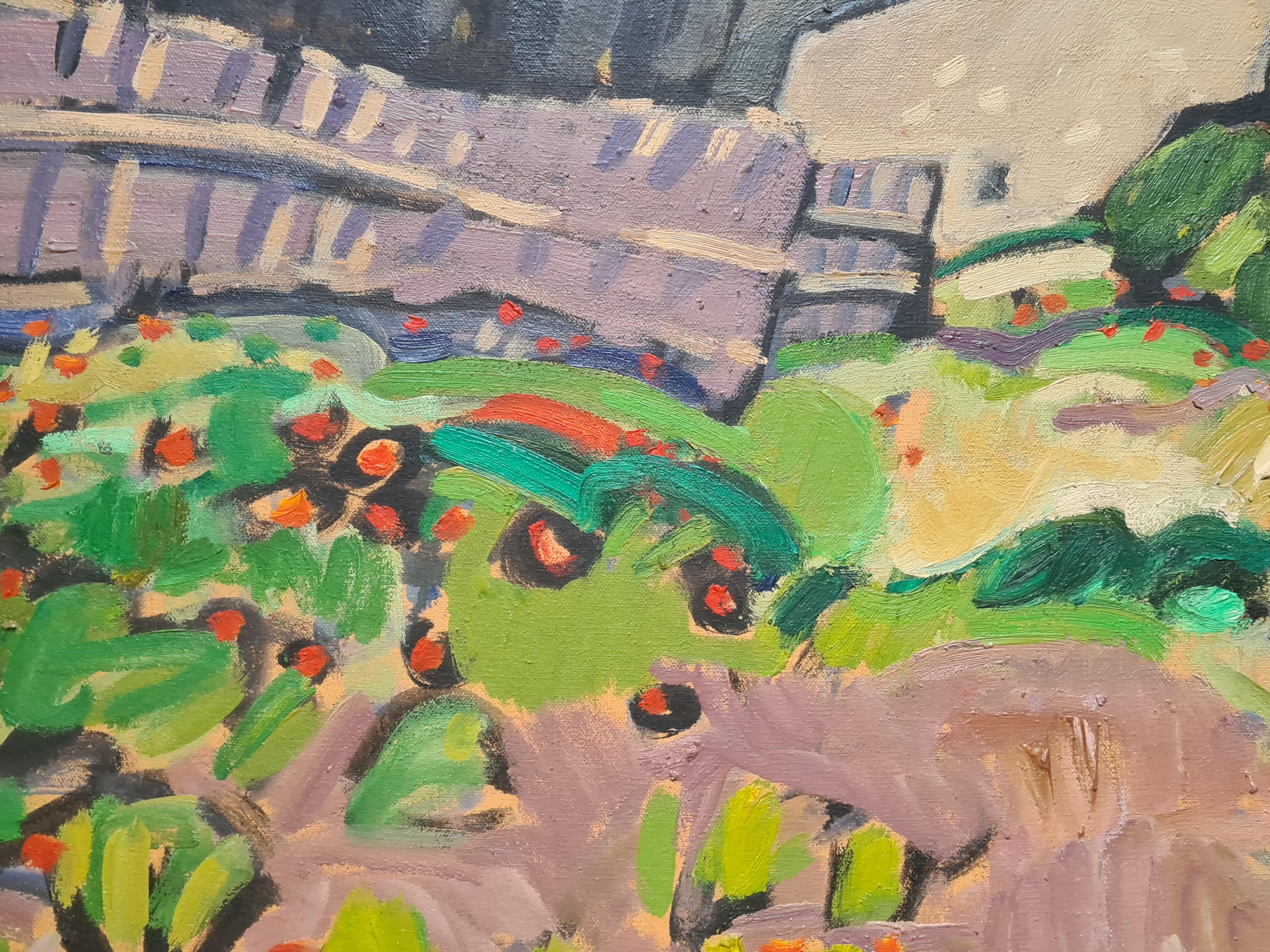 Paesaggio provenzale espressionista francese, 