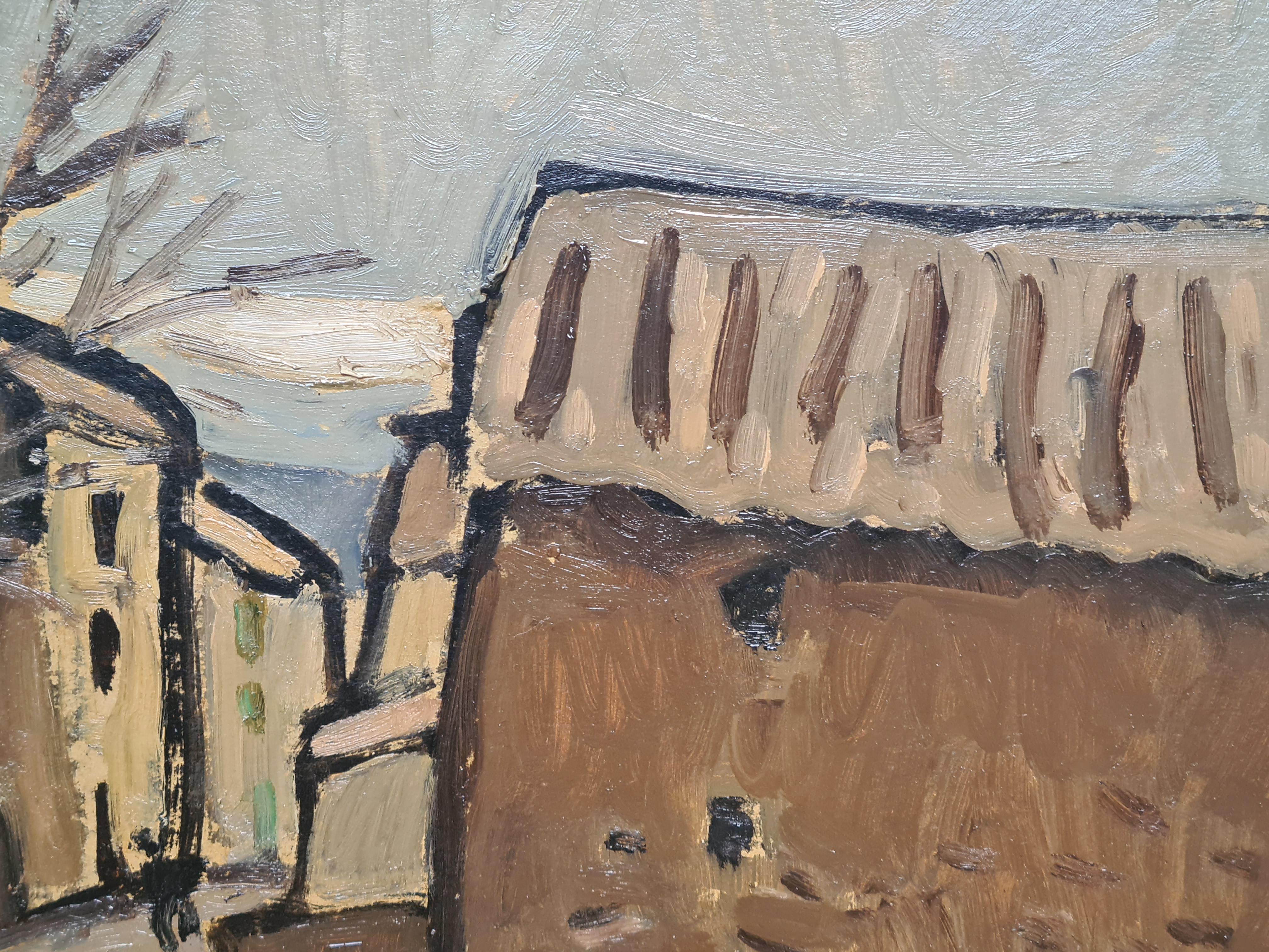Paesaggio provenzale espressionista francese, Boulbon, Il villaggio dell'artista 5