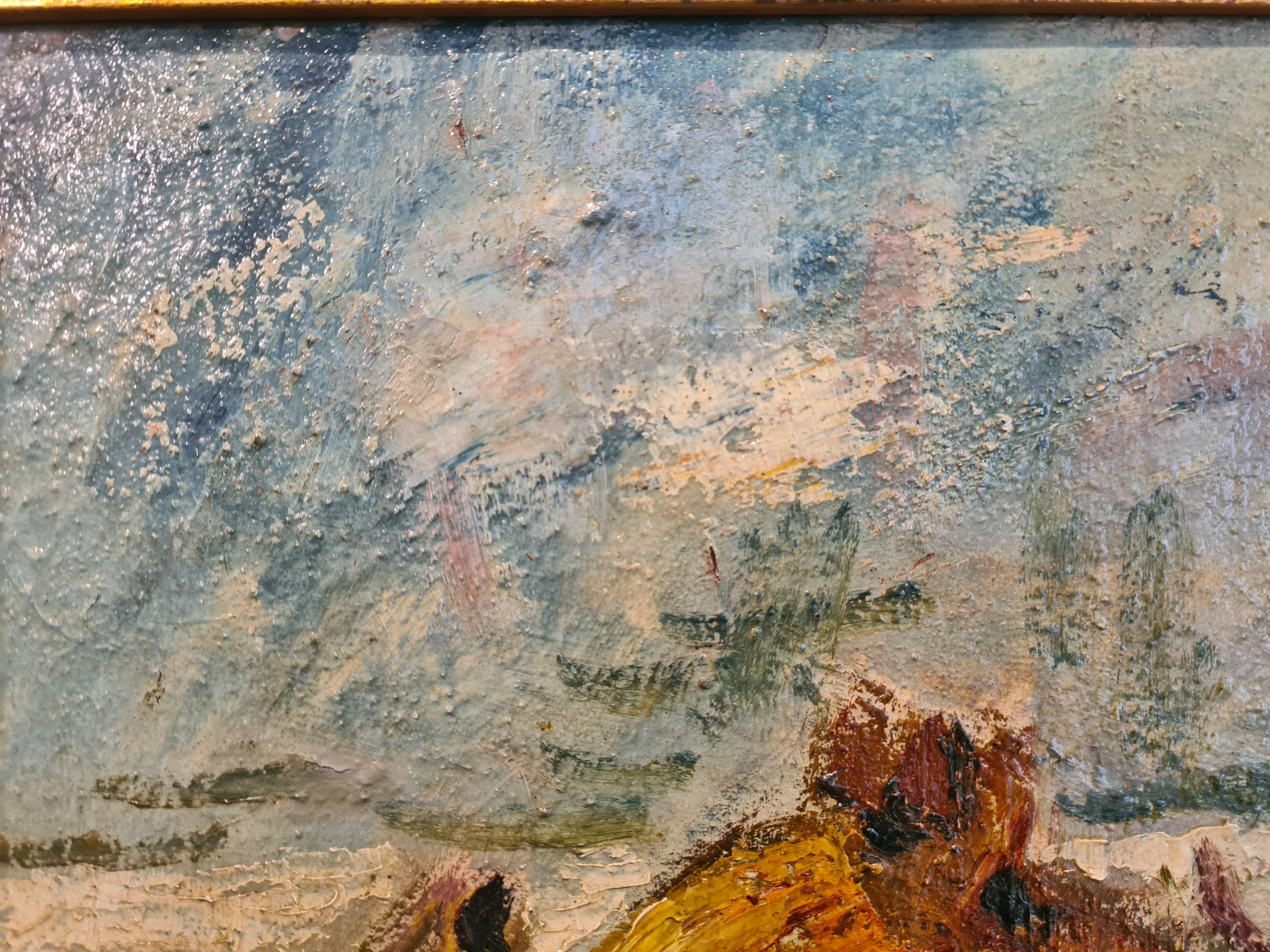 Hommage à Cézanne, Stillleben mit Obst im Angebot 4