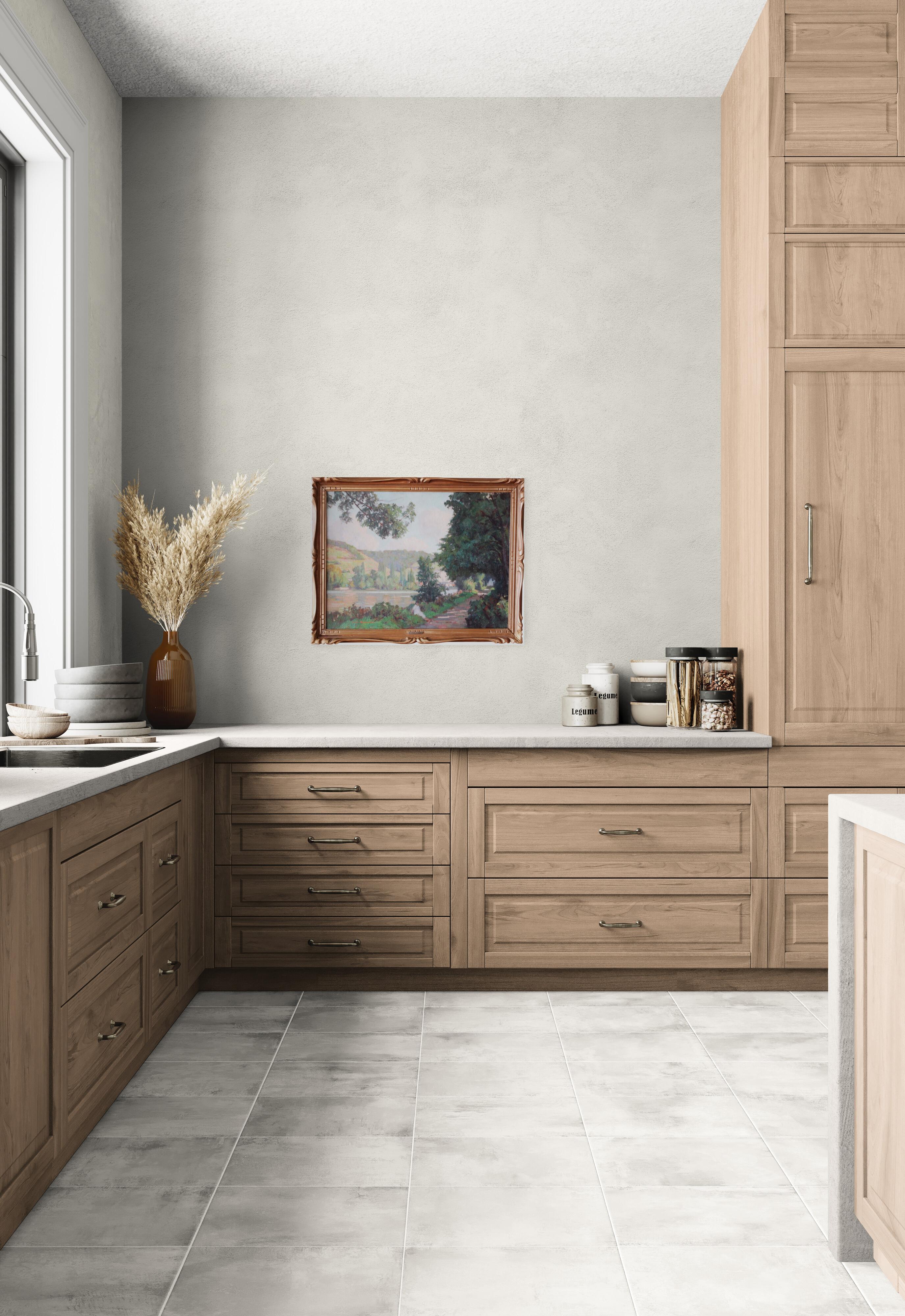 Vintage Post-Impressionist Französisch Landschaft Ölgemälde von einer Frau in der Landschaft (Post-Impressionismus), Painting, von Jean Arnavielle