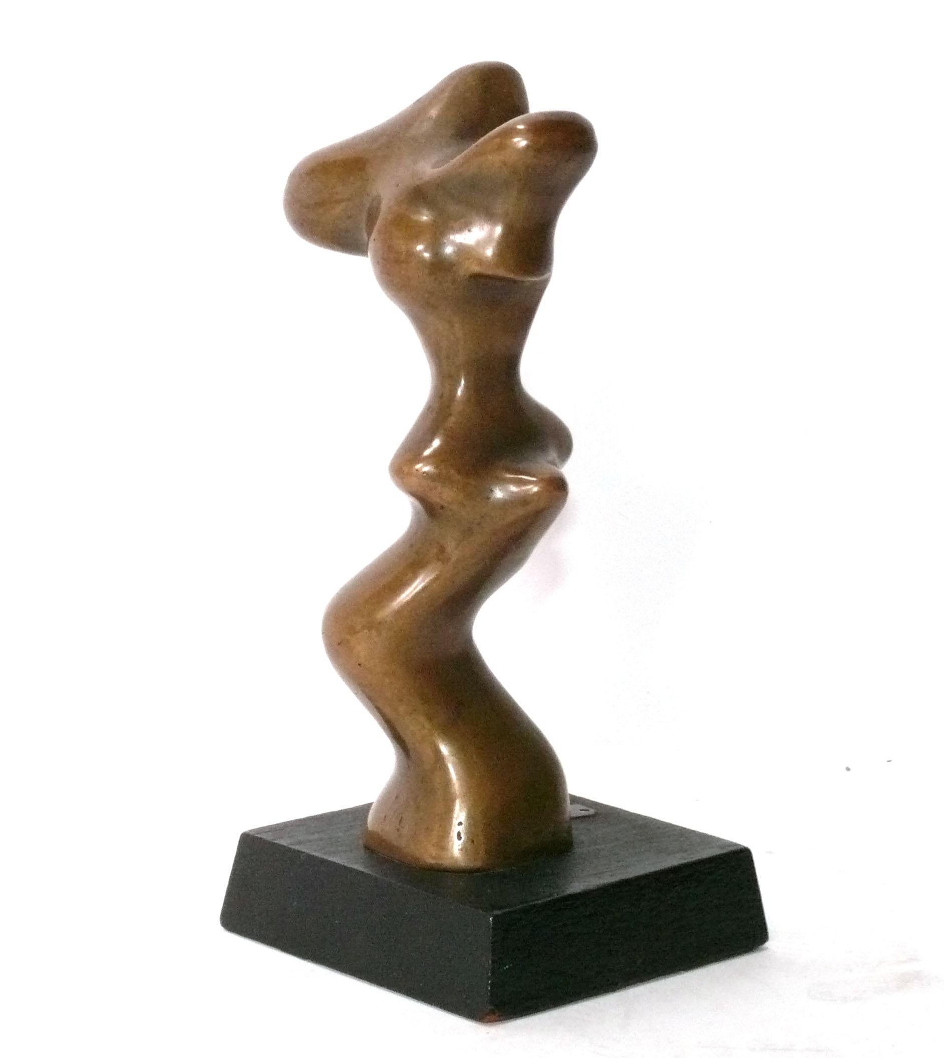 Abstract Bronze Sculpture, entitled 