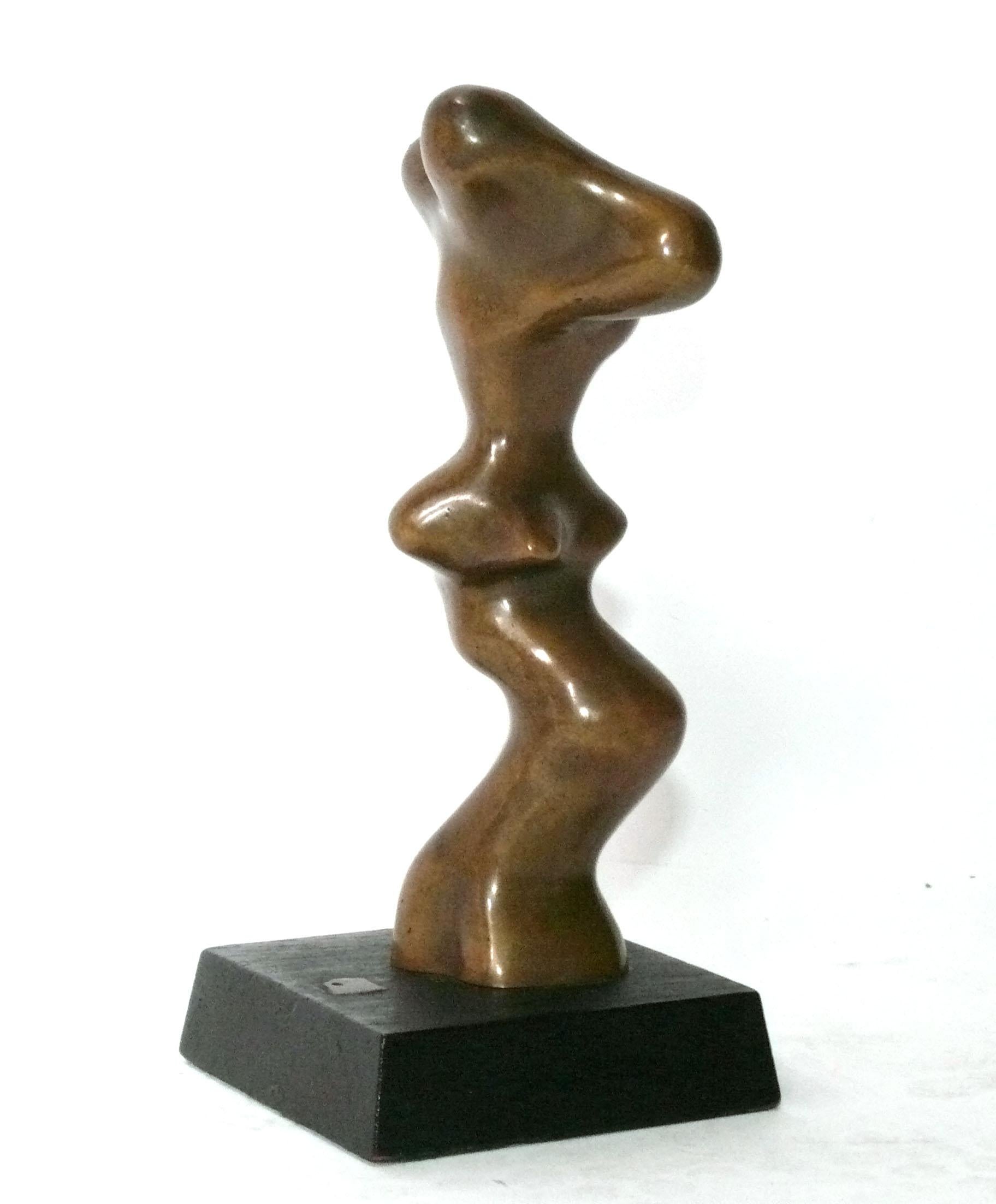 Jean Arp Abstract Bronze Sculpture Growth circa 1960s Mid Century Modern Art In Good Condition For Sale In Atlanta, GA
