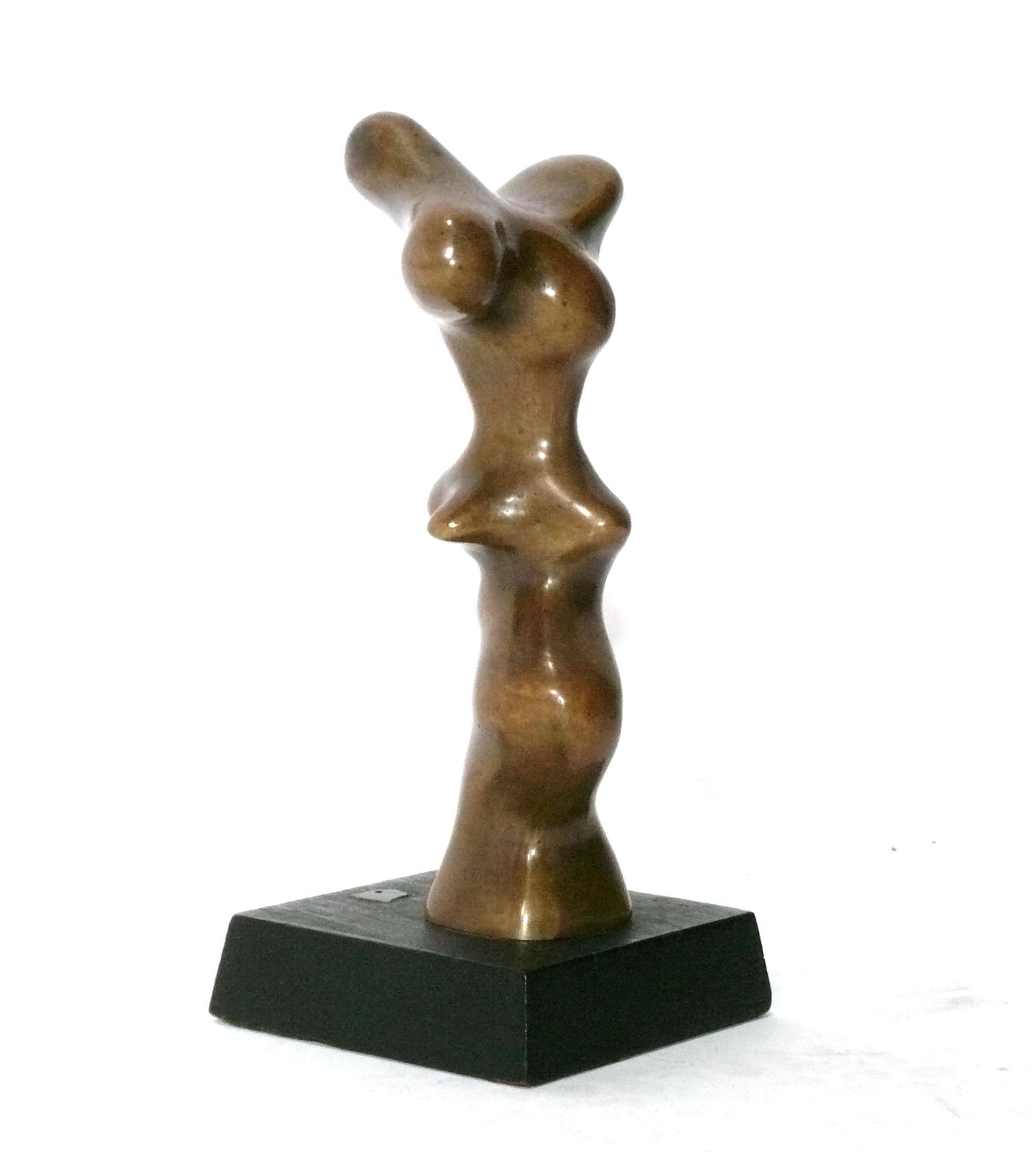 Mid-20th Century Jean Arp Abstract Bronze Sculpture Growth circa 1960s Mid Century Modern Art For Sale