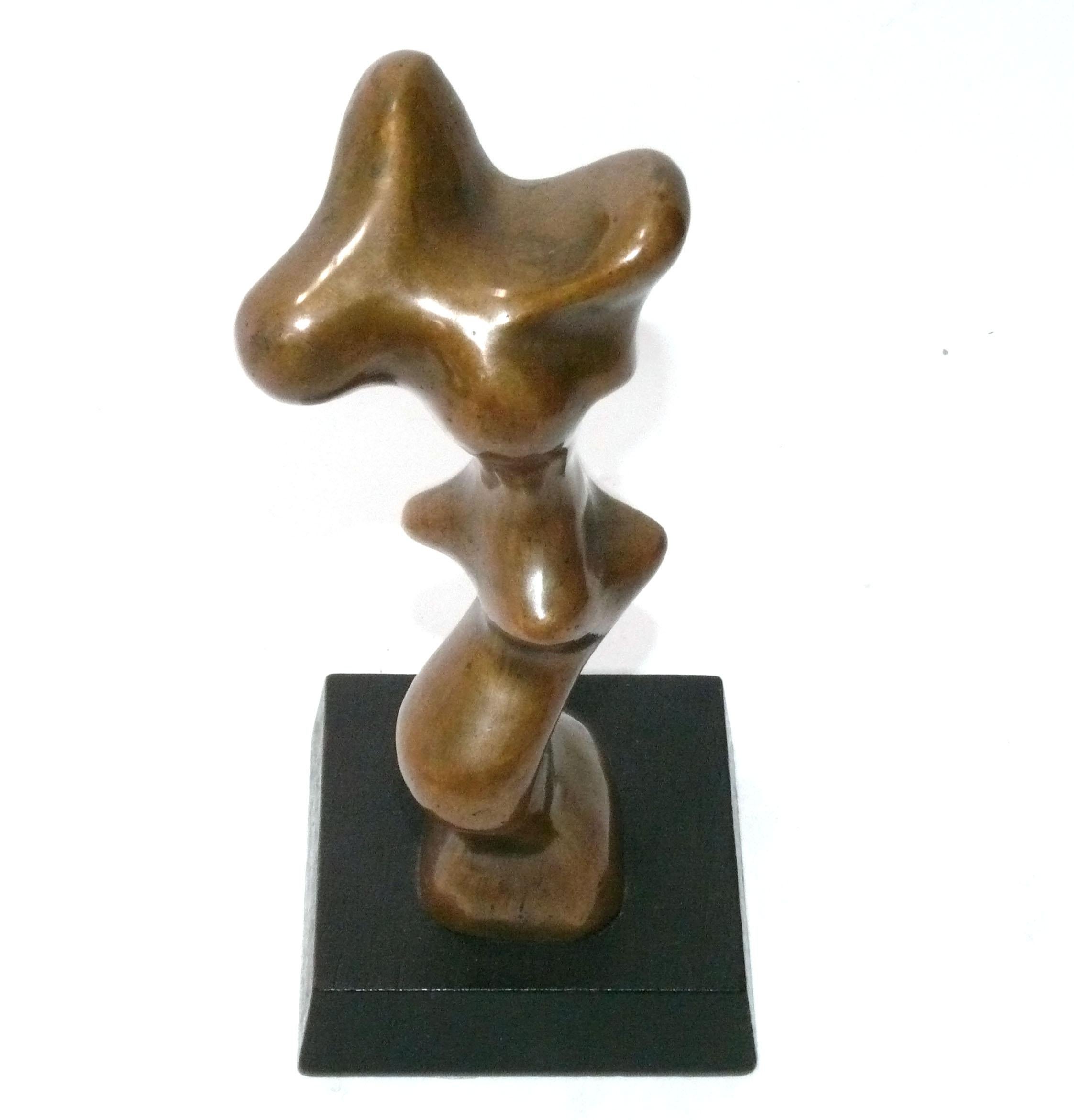 Jean Arp Abstract Bronze Sculpture Growth circa 1960s Mid Century Modern Art For Sale 1