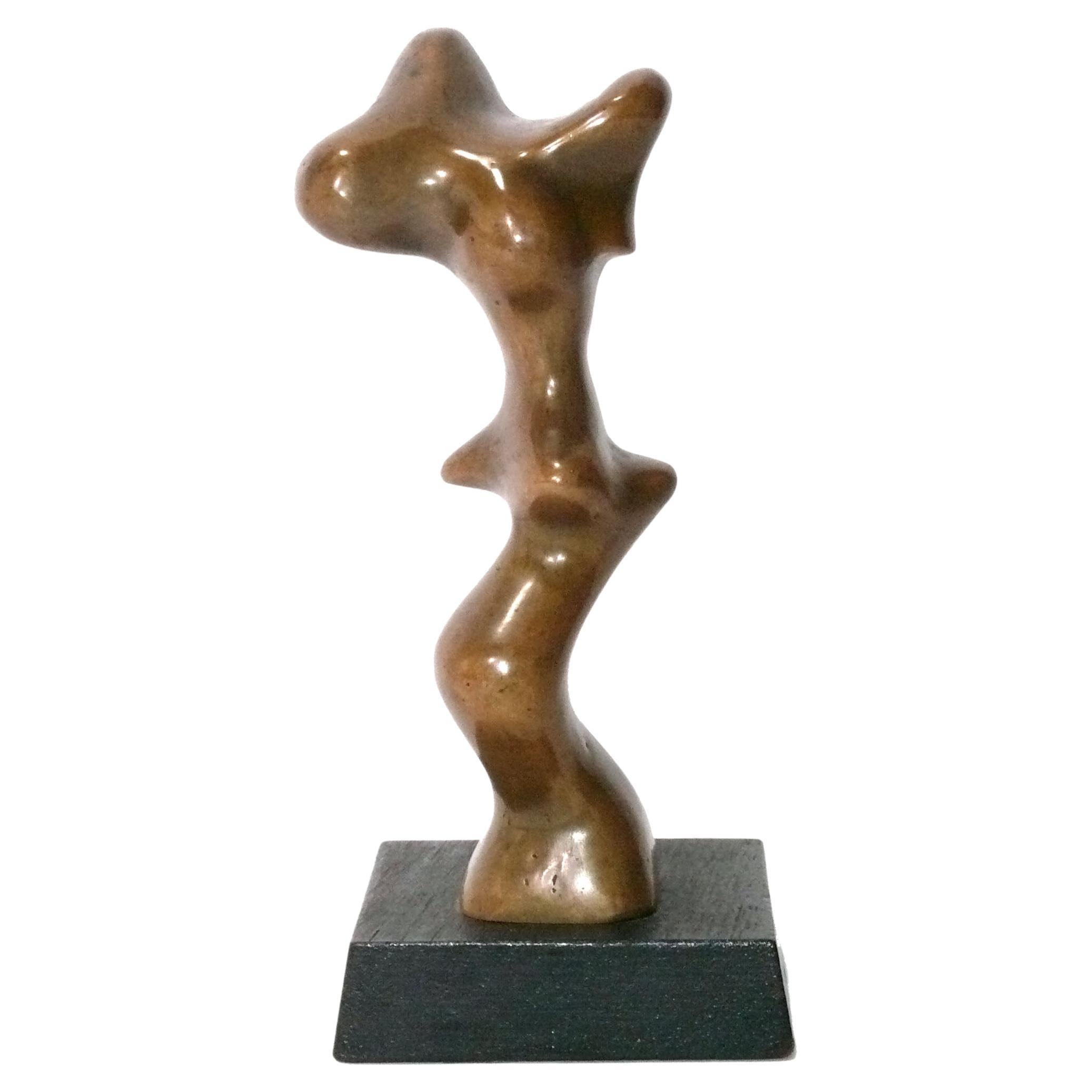Jean Arp Abstract Bronze Sculpture Growth circa 1960s Mid Century Modern Art