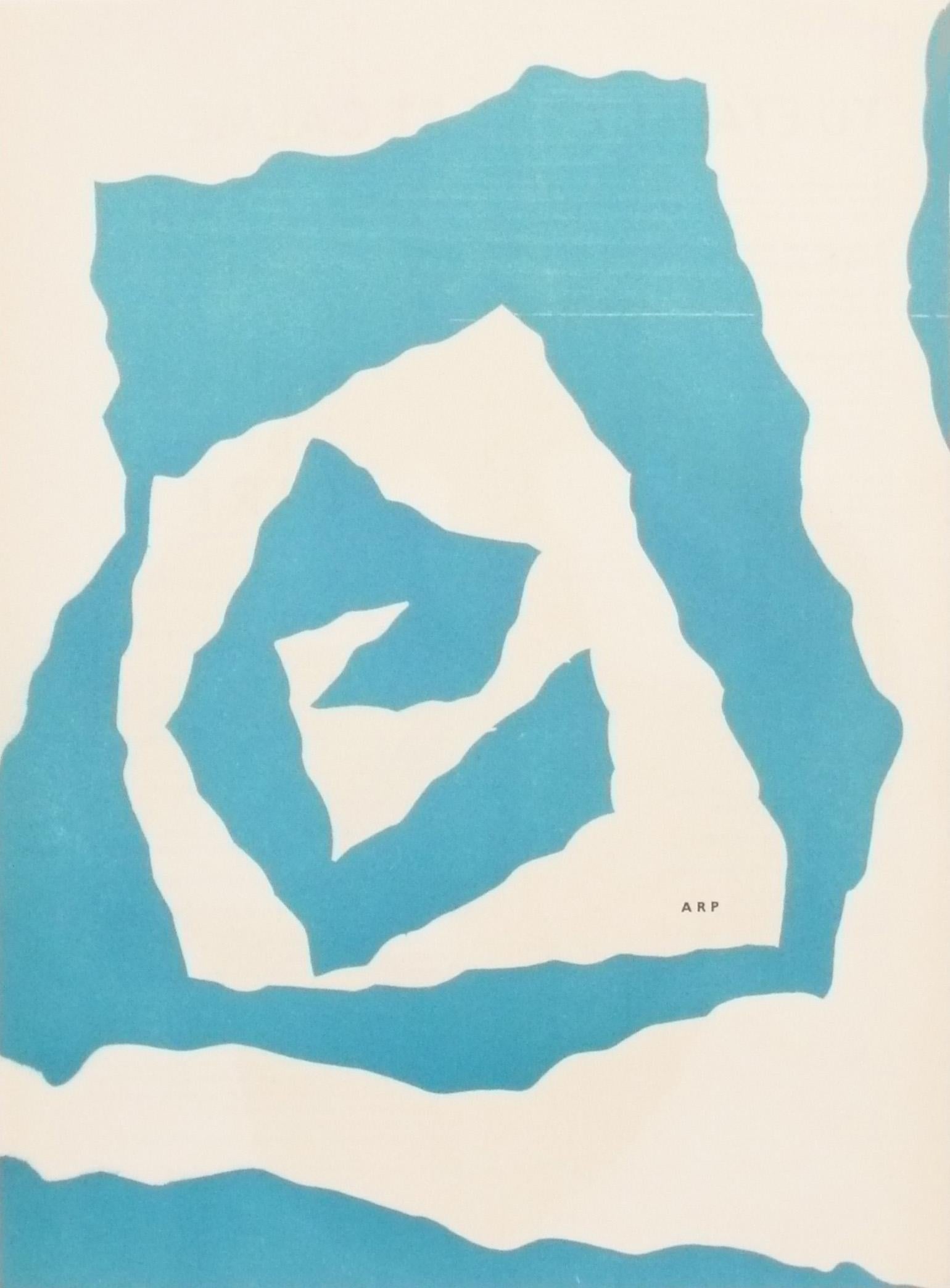 Jean Arp Color Lithographs 18.5 