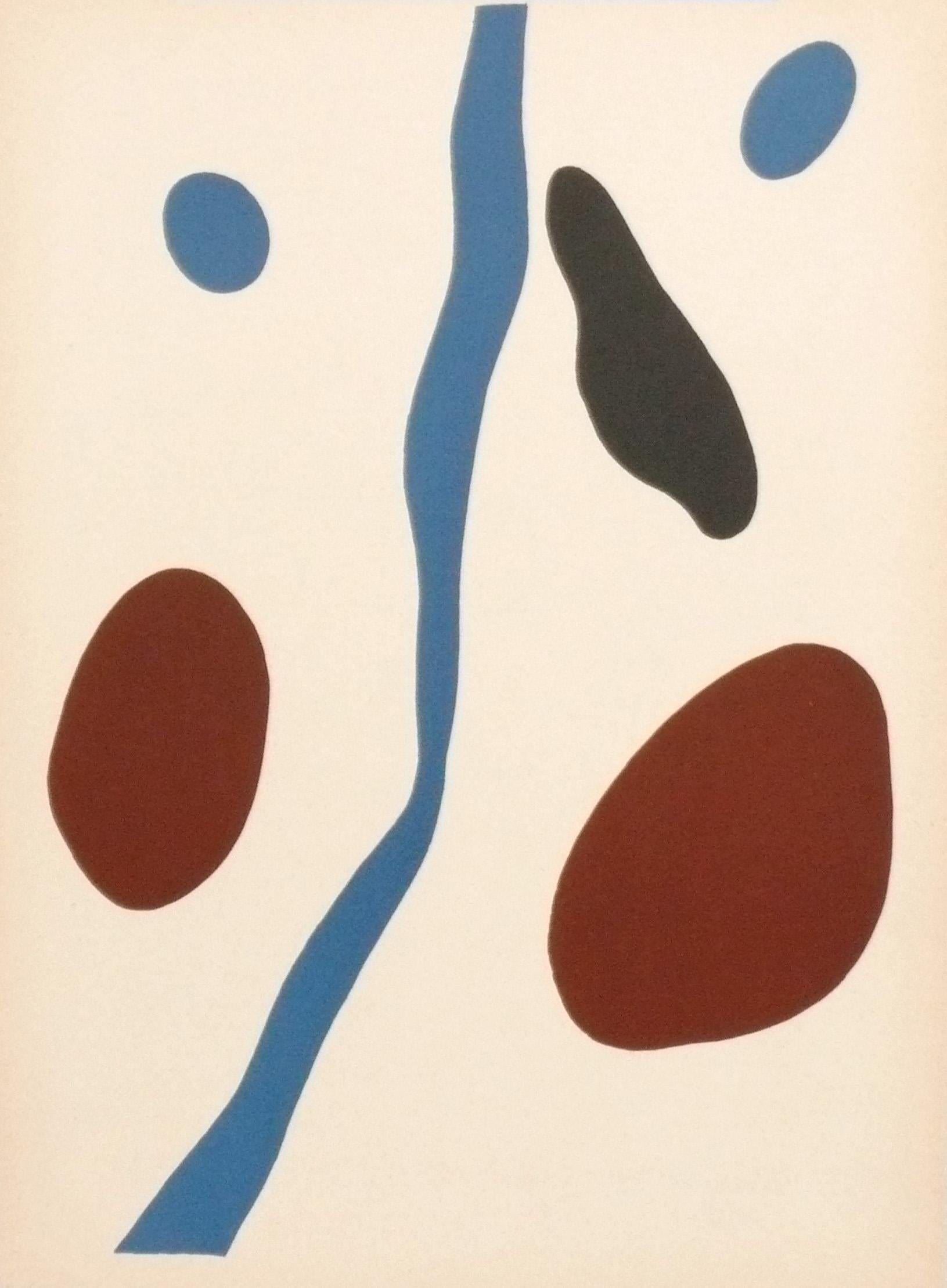 Jean Arp Color Lithographs 18.5 