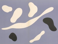 Jean Arp Litografías en color 18,5 "A x 25,25 "An Arte abstracto moderno de mediados de siglo
