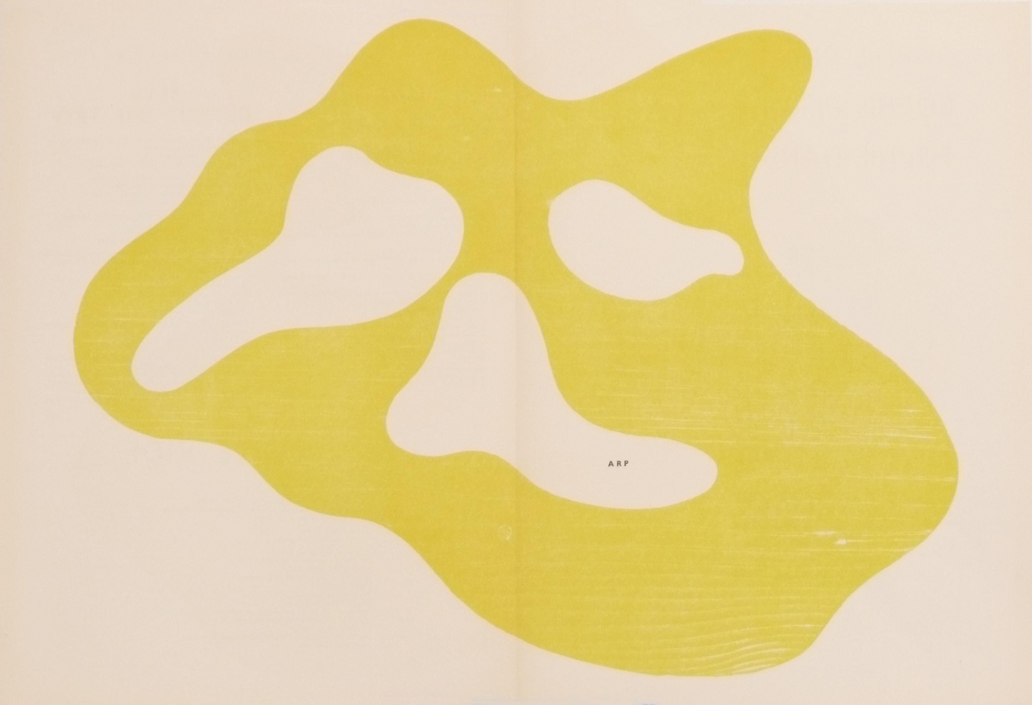 Jean Arp Color Lithographs 18.5 