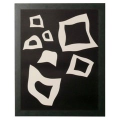 Jean Arp Lithograph 29" x 23" Mid Century Modern Abstract Art