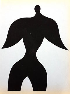 after Jean Arp -  Pochoir