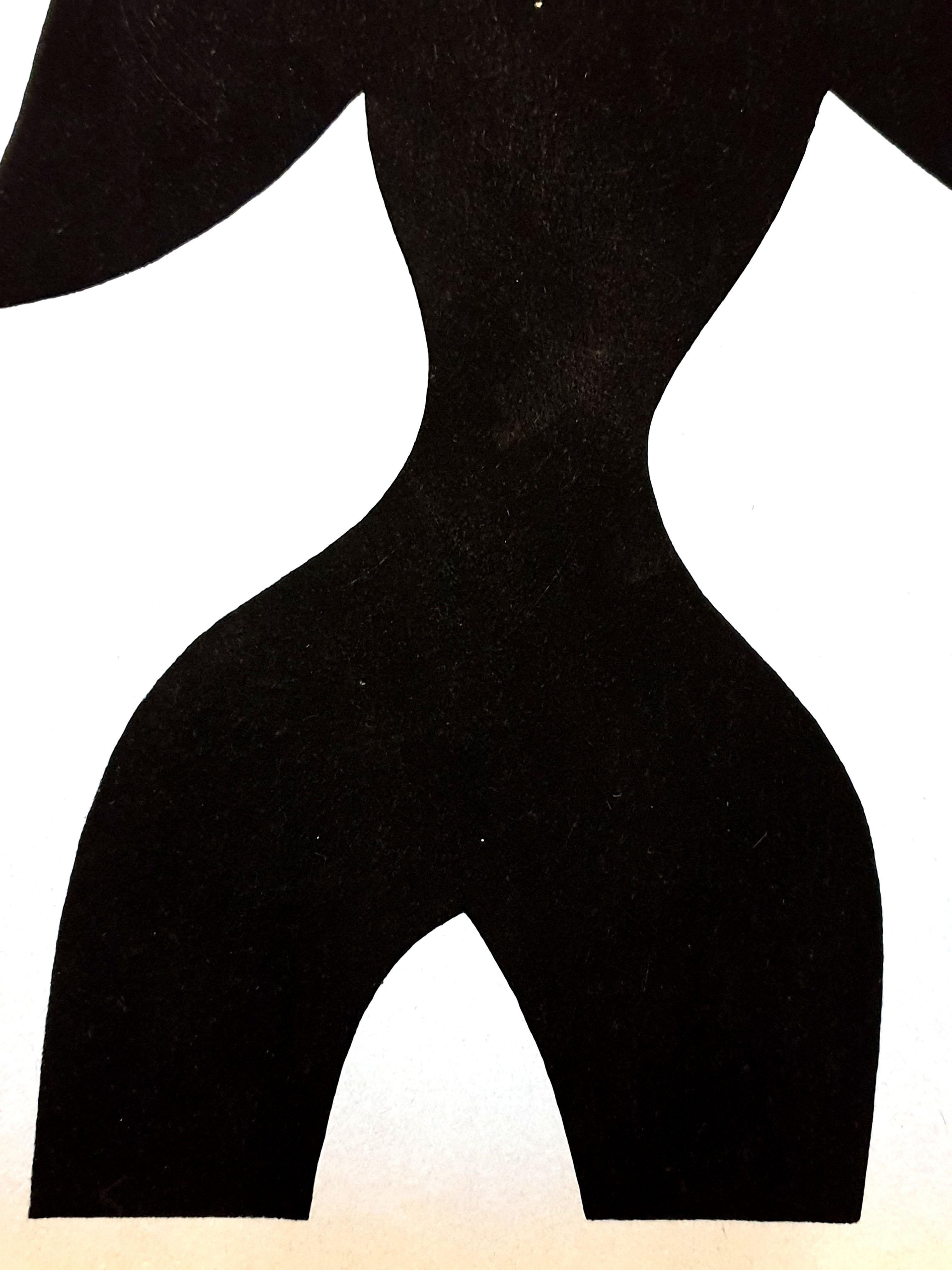 after Jean Arp -  Pochoir
1957
Dimensions: 32 x 24 cm
From the art review XXe siècle
Unsigned and unumbered as issued