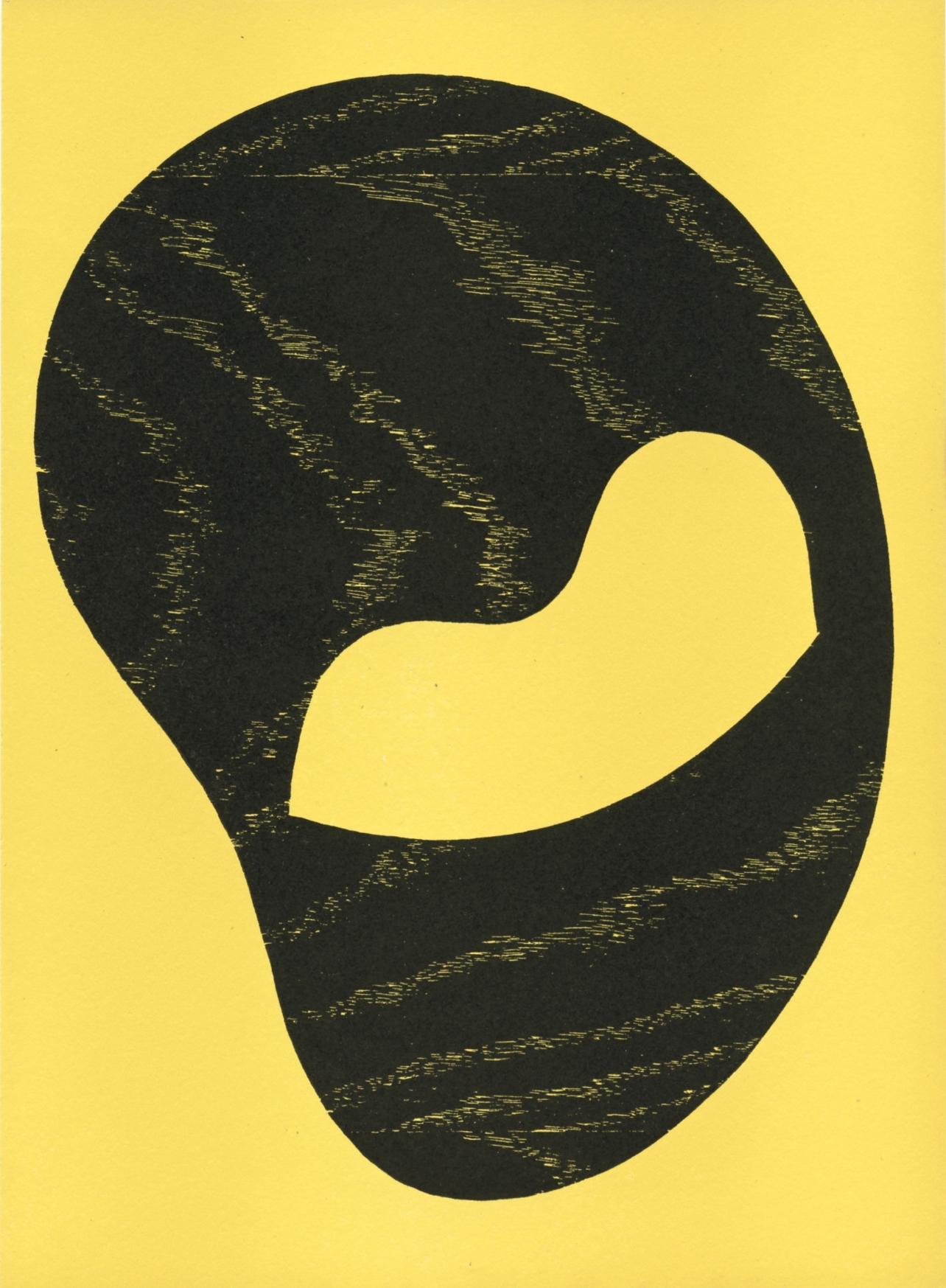 Jean Arp Still-Life Print - Arp, Composition, Arp: On My Way (after)