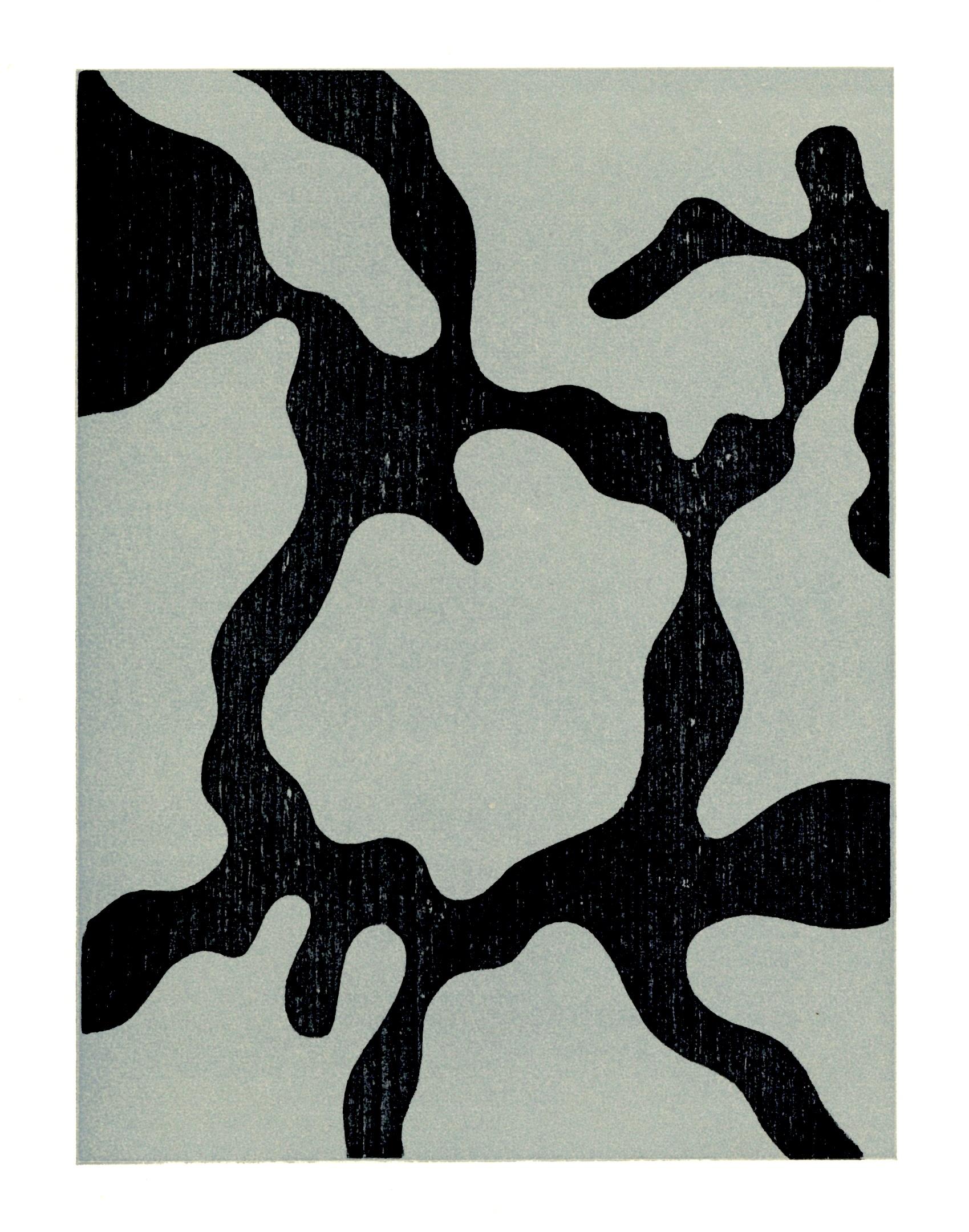 Woodcut on wove paper. Inscription: Unsigned and unnumbered, as issued. Good Condition; never framed or matted. Notes: From the volume, XXe Siècle, n°4, 1954. Published by Editions XXe Siècle, Paris; Printed by Mourlot, Paris, 1954.

JEAN ARP
