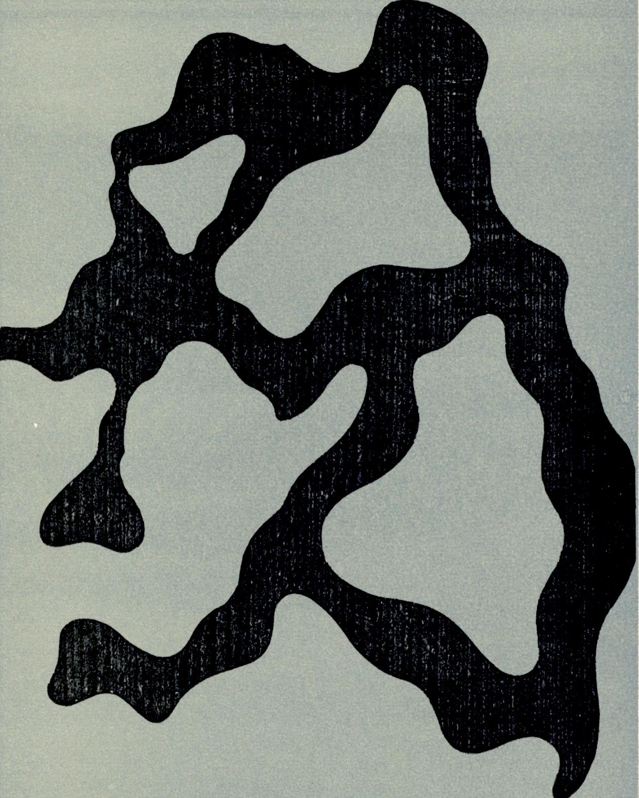 Jean Arp Figurative Print - Arp, Composition, XXe Siècle (after)