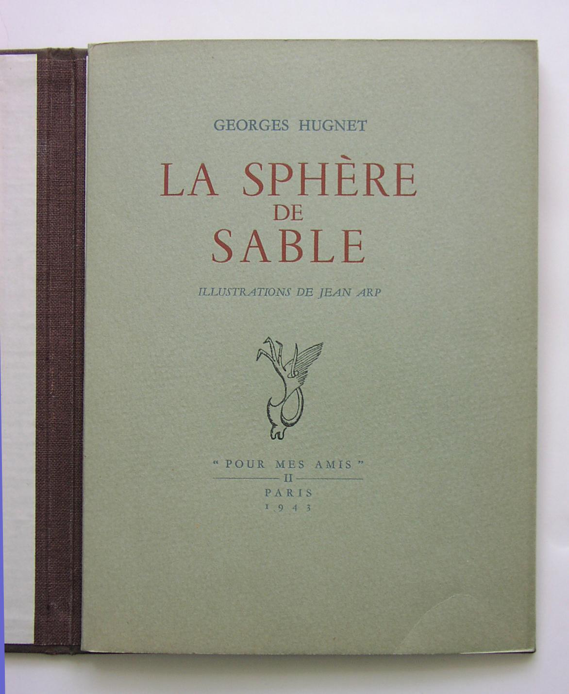 ARP, Jean. Sphere de sable (RARE ÉDITION LIMITÉE), N° 13 de 20 exemplaires . - Moderne Print par Jean Arp