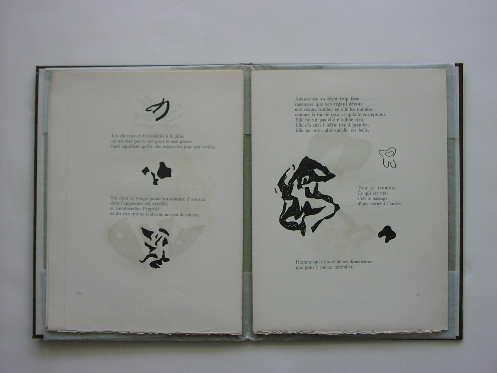 ARP, Jean. Sphere de sable (RARE ÉDITION LIMITÉE), N° 13 de 20 exemplaires . - Gris Abstract Print par Jean Arp