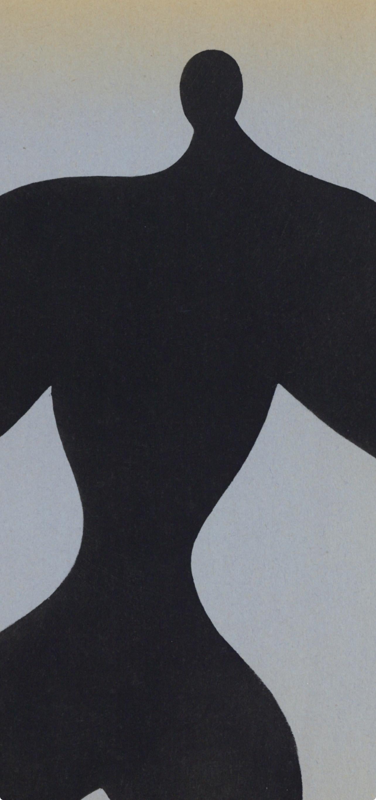Arp, Personnages, XXe Siècle (after) - Print by Jean Arp