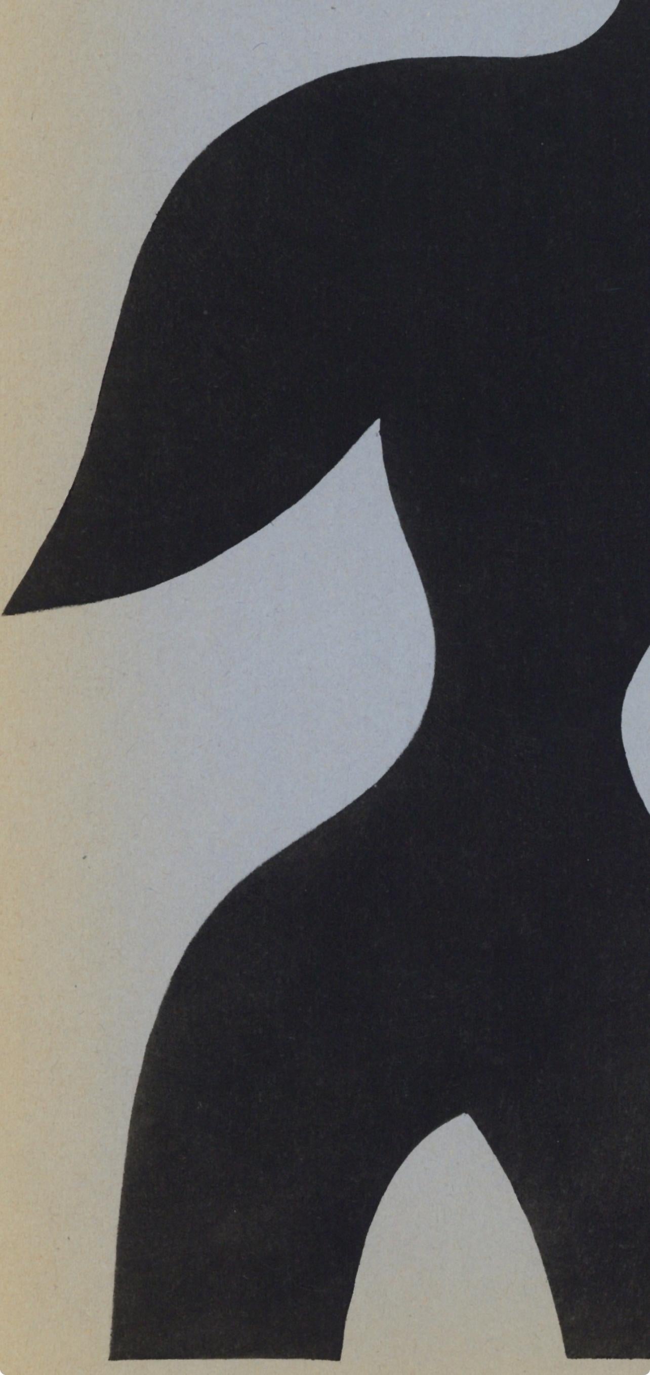 Original Edition Lithograph on wove paper. Unsigned and unnumbered, as issued. Good Condition; never framed or matted. Notes: From the volume, XXe Siècle, n°8, 1957. Published by Editions XXe Siècle, Paris; Printed by Mourlot, Paris, 1957.

JEAN ARP