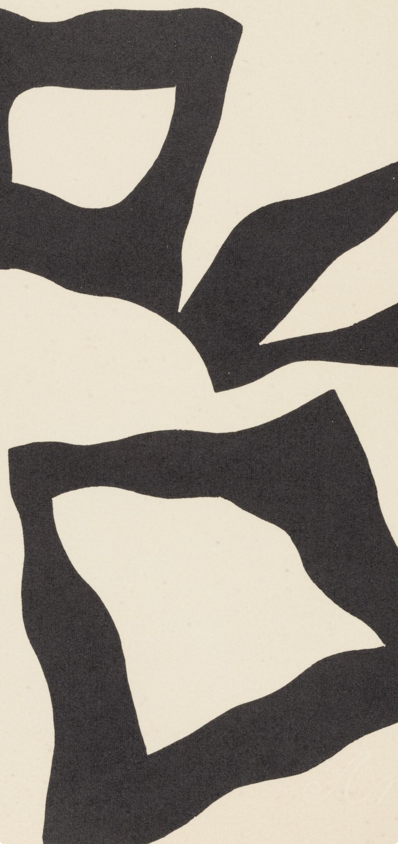 Composition (Arntz 148-175; Hagenbach A 25; Bolliger 54), Dreams and Projects - Print by Jean Arp