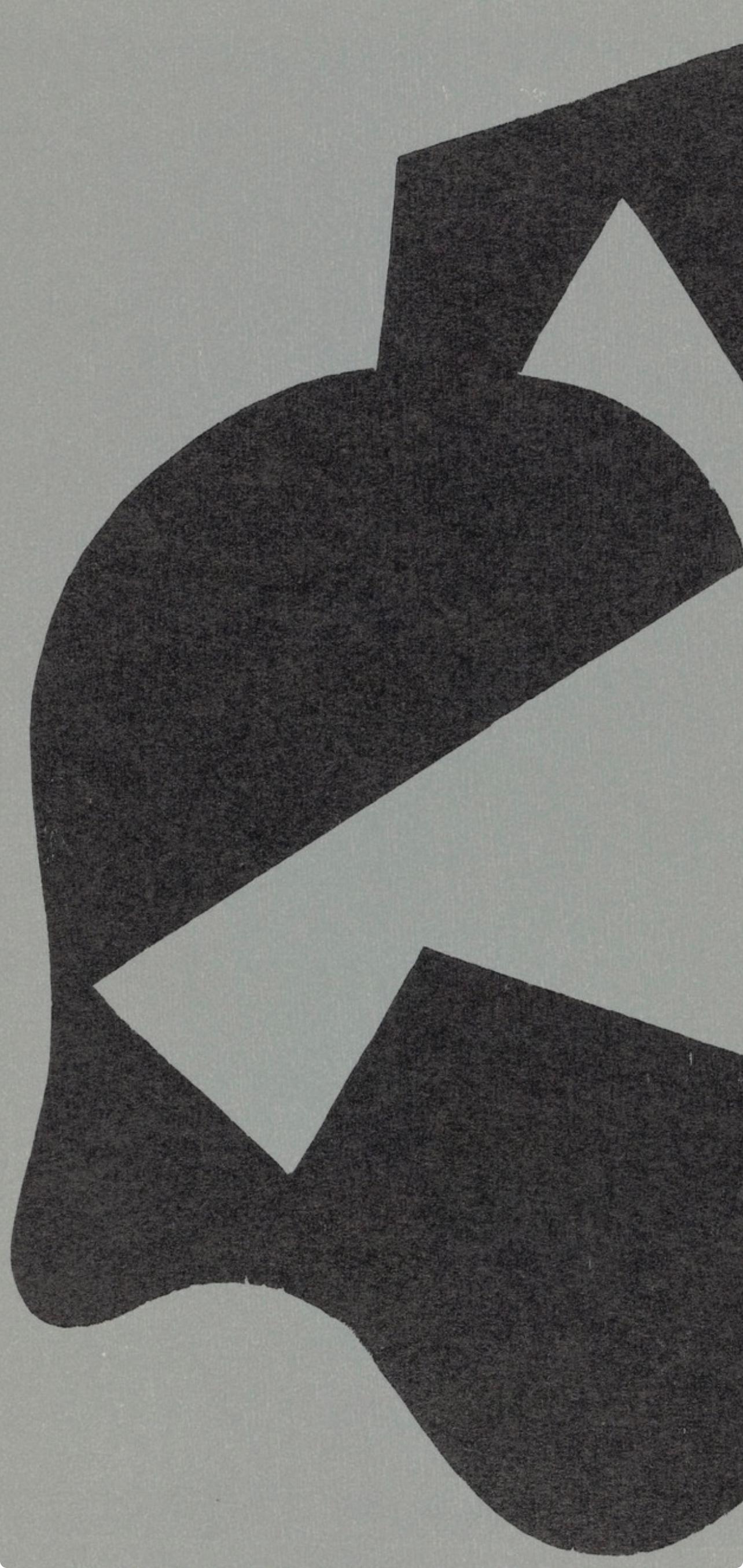 Composition (Arntz 148-175; Hagenbach A 25; Bolliger 54), Dreams and Projects - Print by Jean Arp