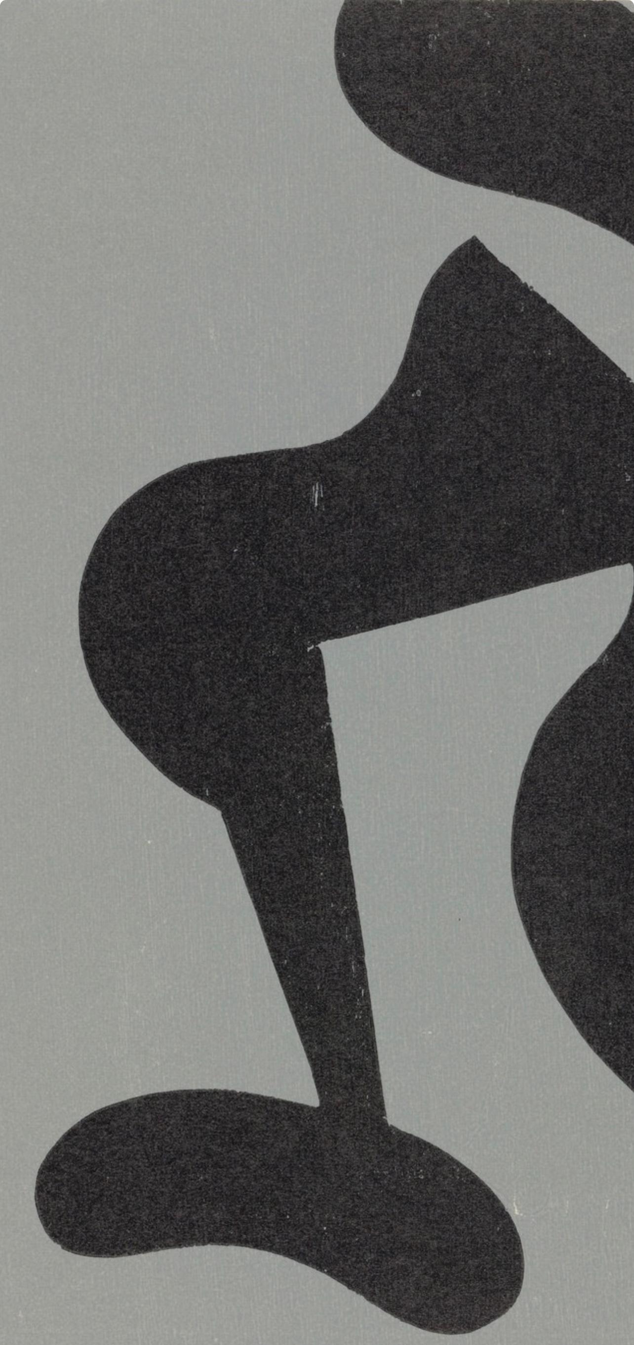 Composition (Arntz 148-175; Hagenbach A 25; Bolliger 54), Dreams and Projects - Print by Jean Arp