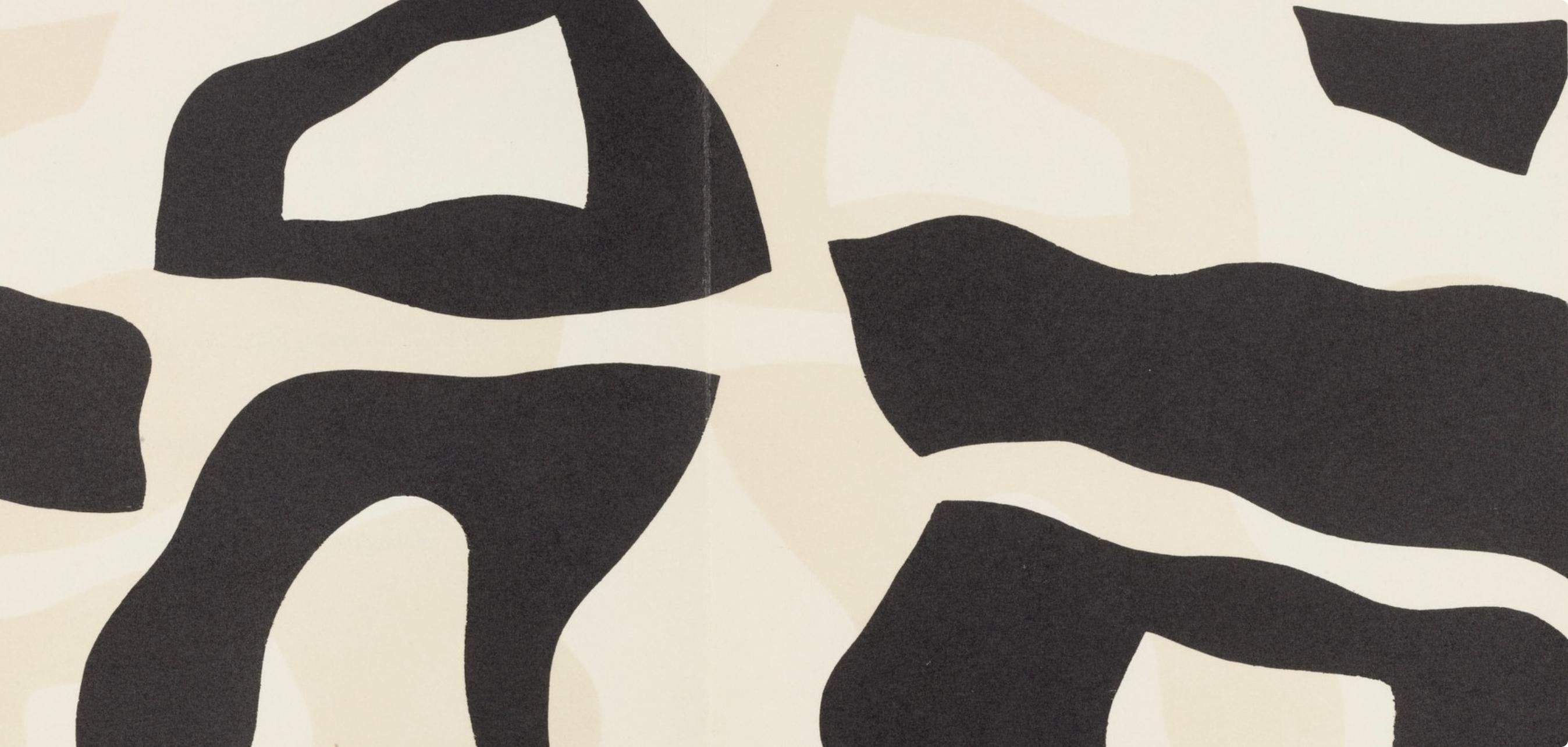 Composition (Arntz 148-175; Hagenbach A 25; Bolliger 54), Dreams and Projects - Print by Jean Arp