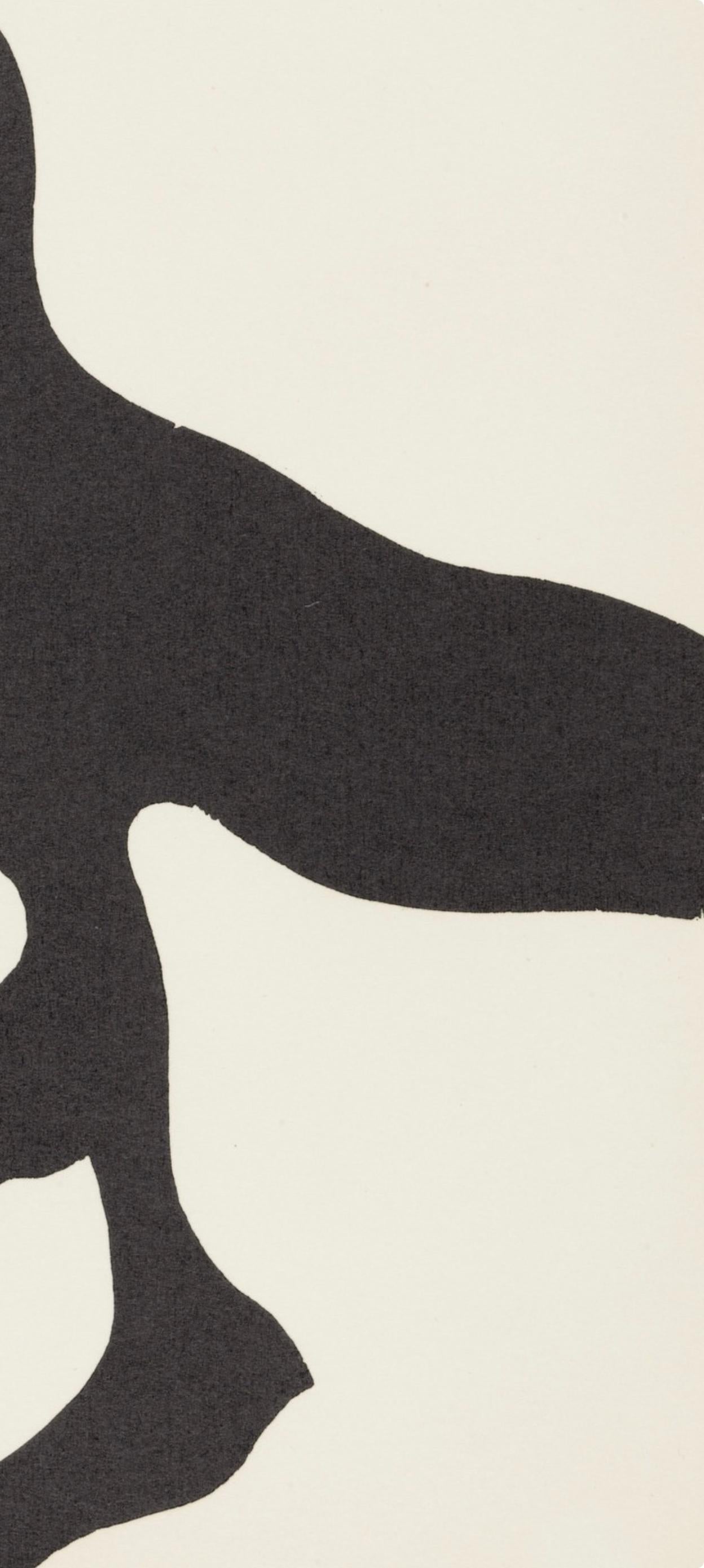 Composition (Arntz 148-175 ; Hagenbach A 25 ; Bolliger 54), Dreams and Projects - Moderne Print par Jean Arp