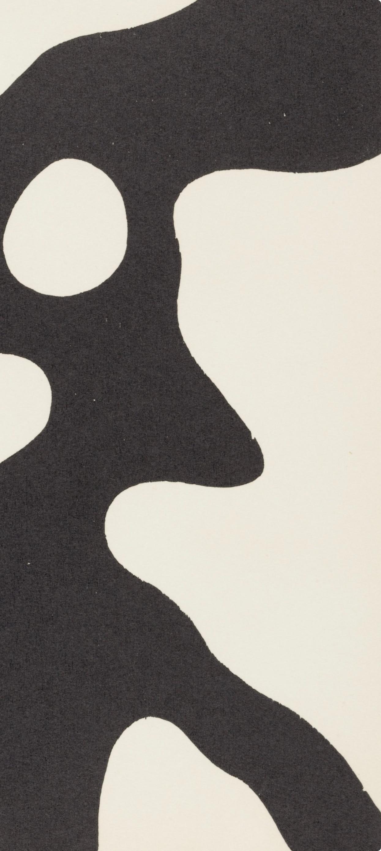 Composition (Arntz 148-175; Hagenbach A 25; Bolliger 54), Dreams and Projects - Modern Print by Jean Arp