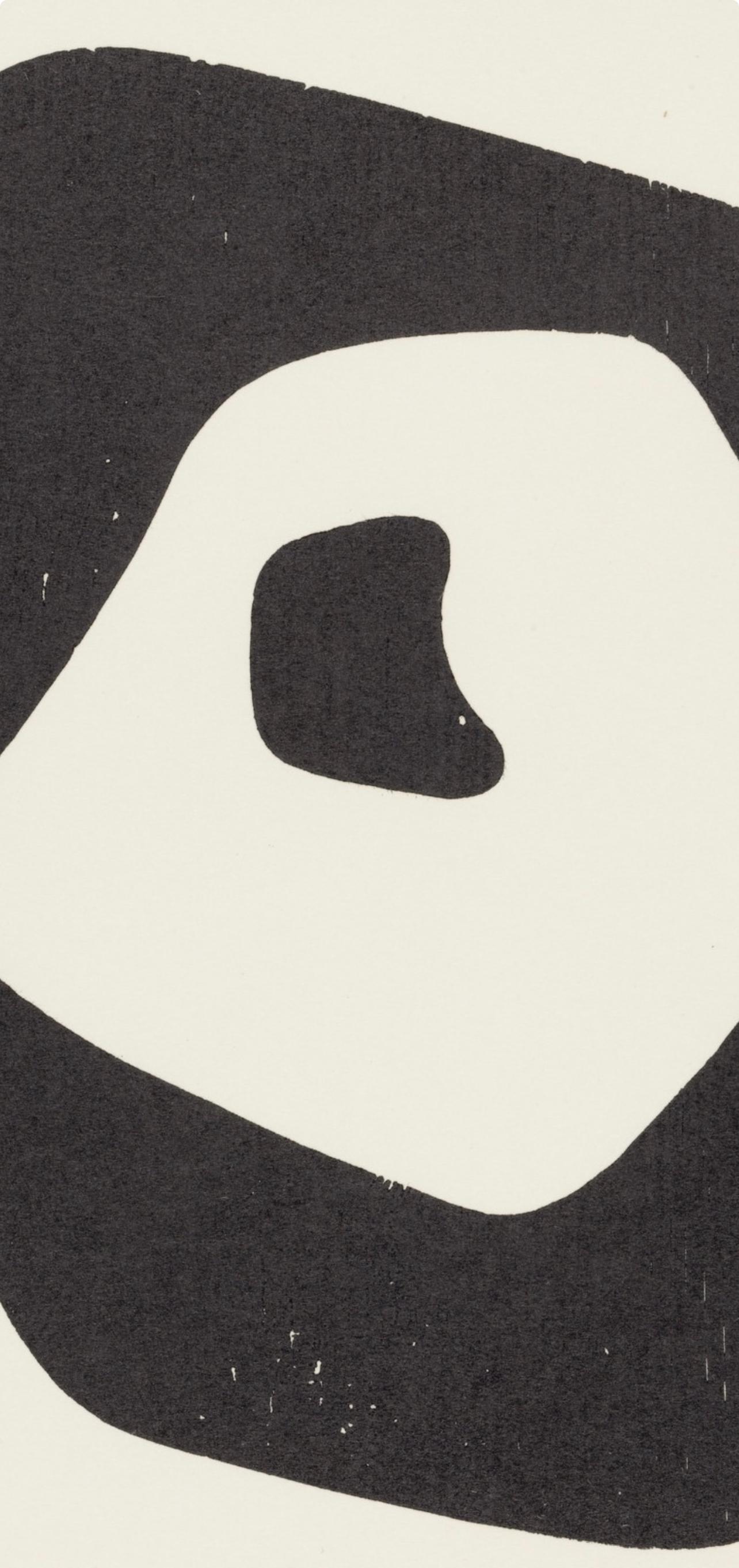 Composition (Arntz 148-175; Hagenbach A 25; Bolliger 54), Dreams and Projects - Modern Print by Jean Arp
