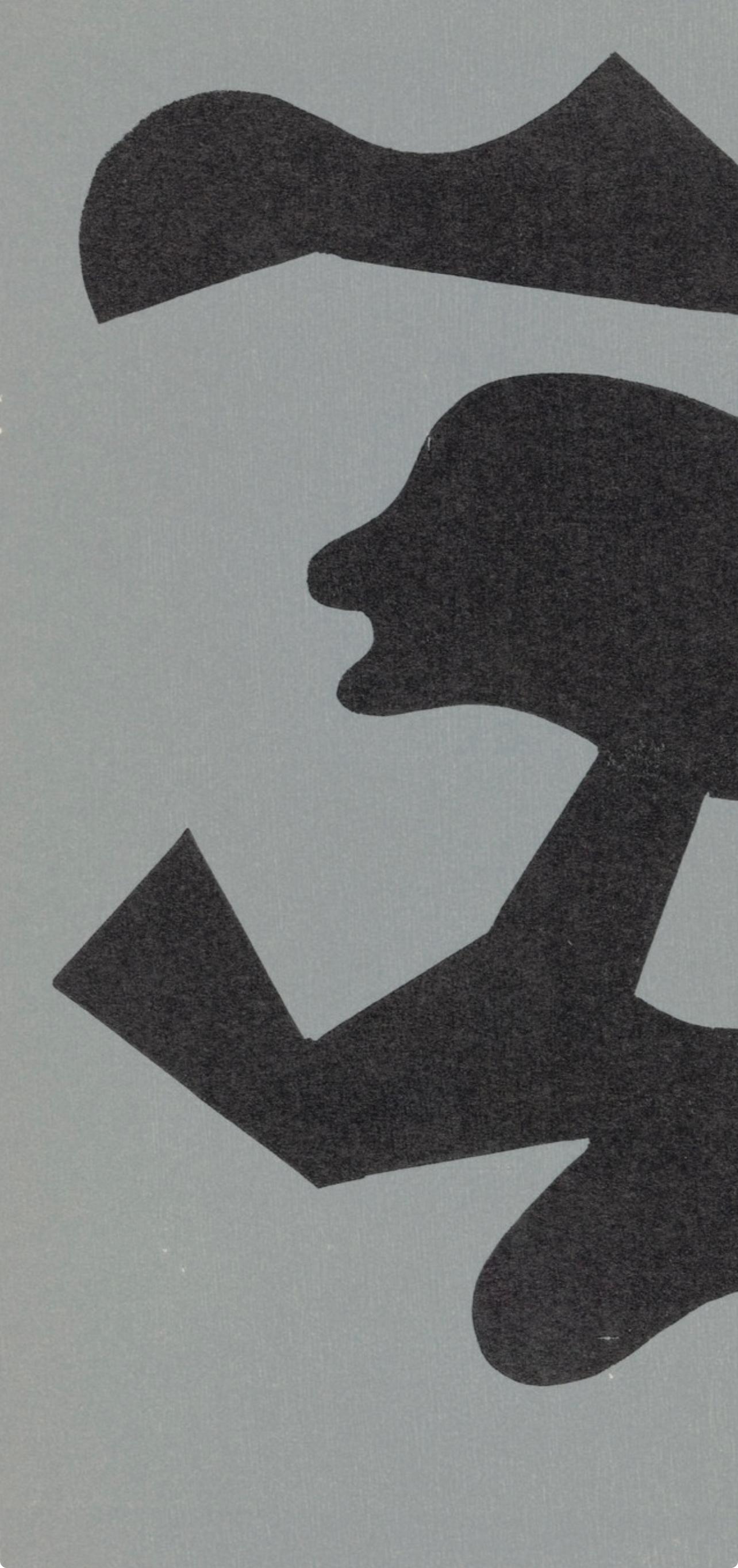 Composition (Arntz 148-175; Hagenbach A 25; Bolliger 54), Dreams and Projects - Modern Print by Jean Arp