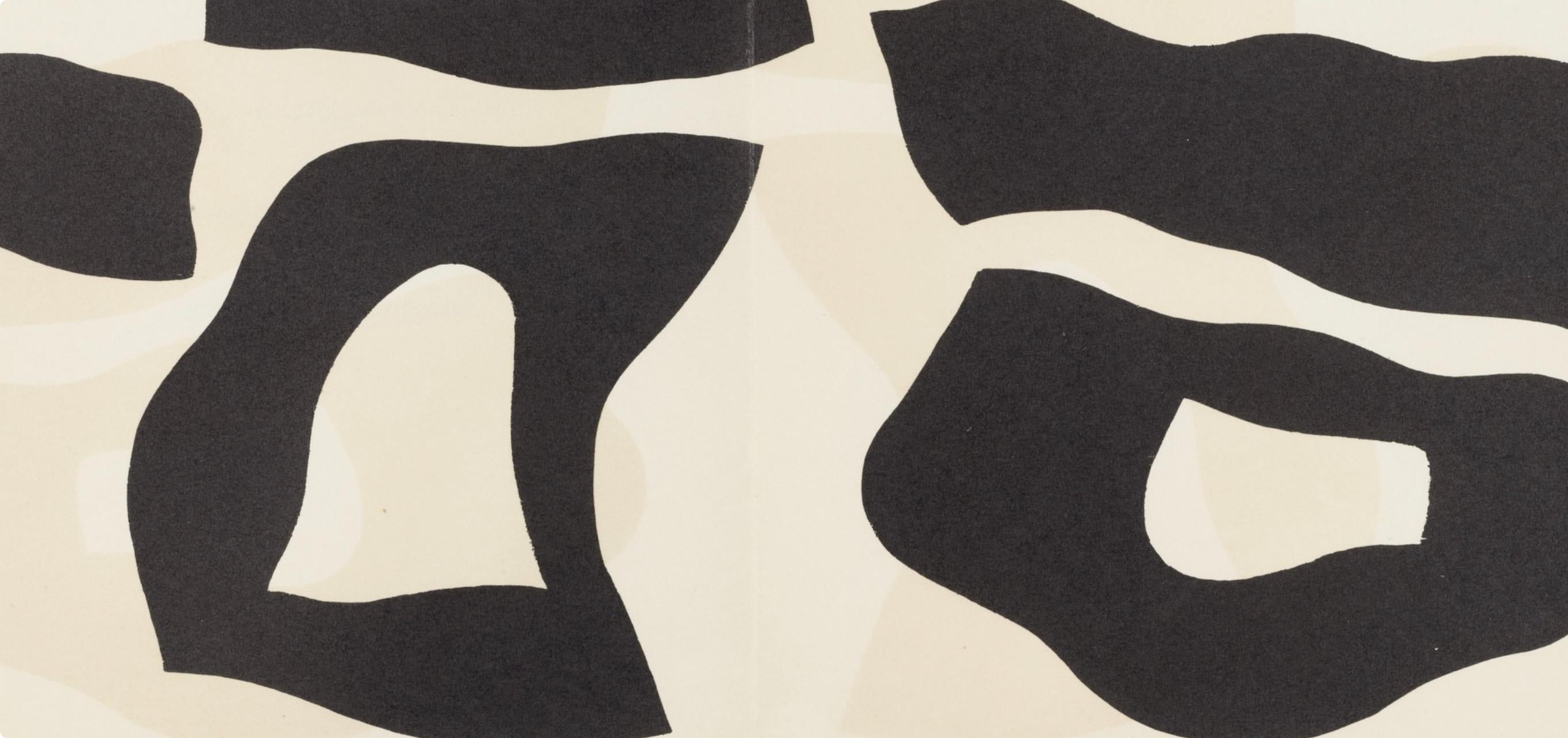 Composition (Arntz 148-175; Hagenbach A 25; Bolliger 54), Dreams and Projects - Modern Print by Jean Arp