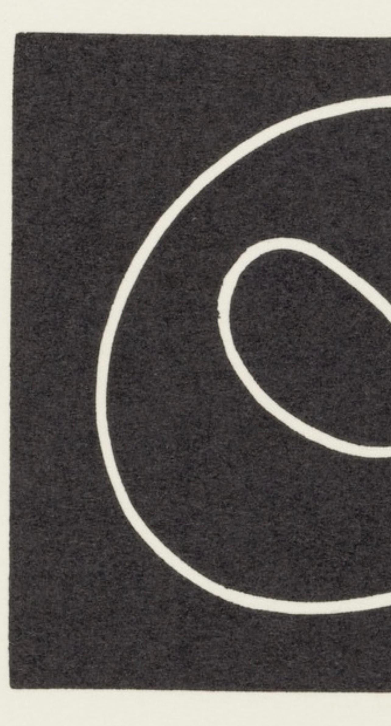 Composition (Arntz 148-175; Hagenbach A 25; Bolliger 54), Dreams and Projects - Beige Figurative Print by Jean Arp