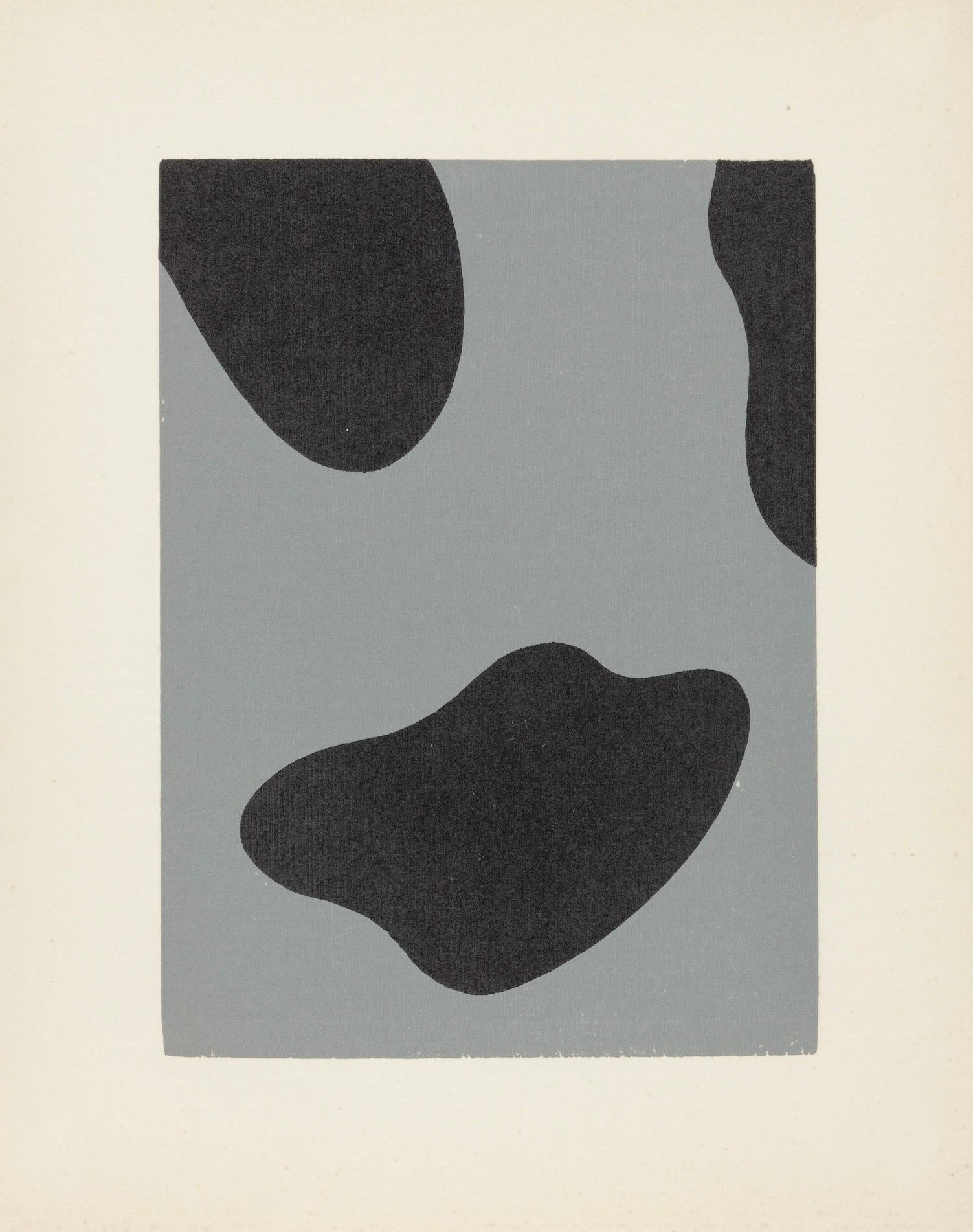 Woodcut on vélin d’Arches paper. Inscription: Unsigned and unnumbered, as issued. Good condition. Notes: From the folio, Jean Arp, Dreams and Projects, 1951-1952. Published by Curt Valentin, New York; printed by Fequet et Baudier, Paris. Excerpted