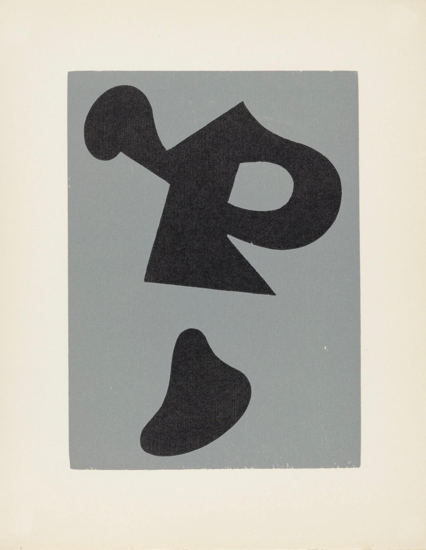 Woodcut on vélin d’Arches paper. Inscription: Unsigned and unnumbered, as issued. Good condition. Notes: From the folio, Jean Arp, Dreams and Projects, 1951-1952. Published by Curt Valentin, New York; printed by Fequet et Baudier, Paris. Excerpted