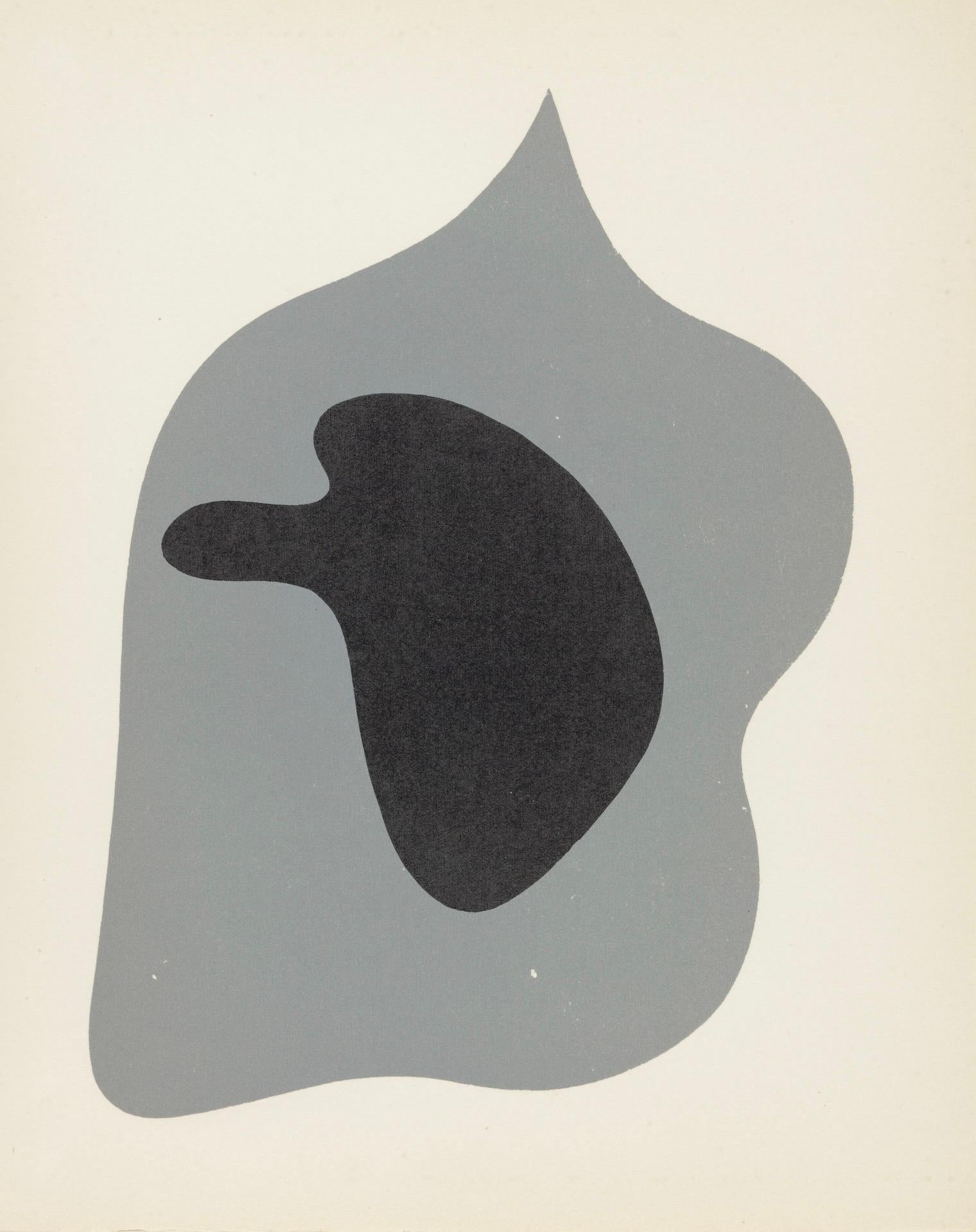 Jean Arp Abstract Print - Composition (Arntz 148-175; Hagenbach A 25; Bolliger 54), Dreams and Projects