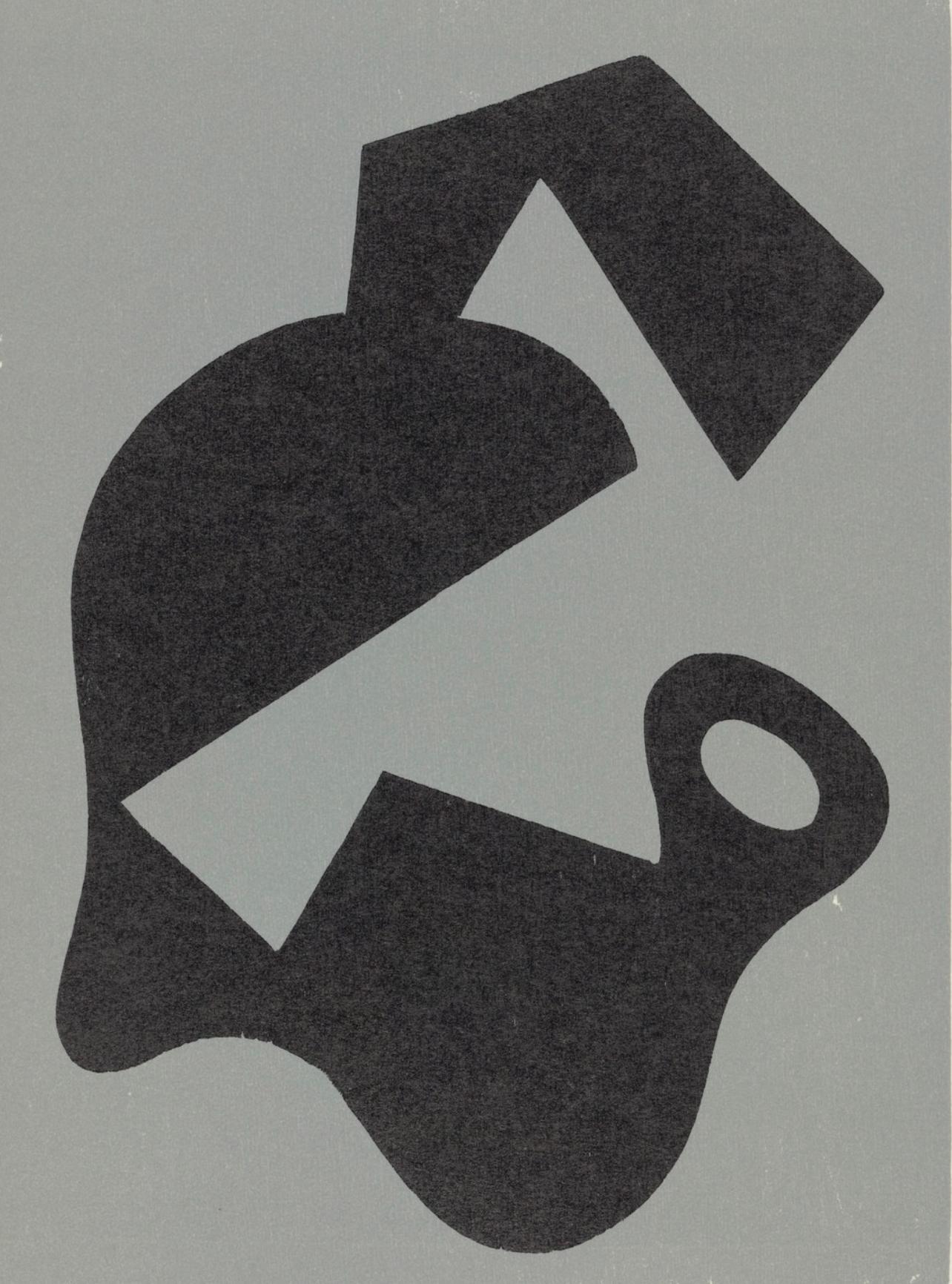 Jean Arp Abstract Print - Composition (Arntz 148-175; Hagenbach A 25; Bolliger 54), Dreams and Projects