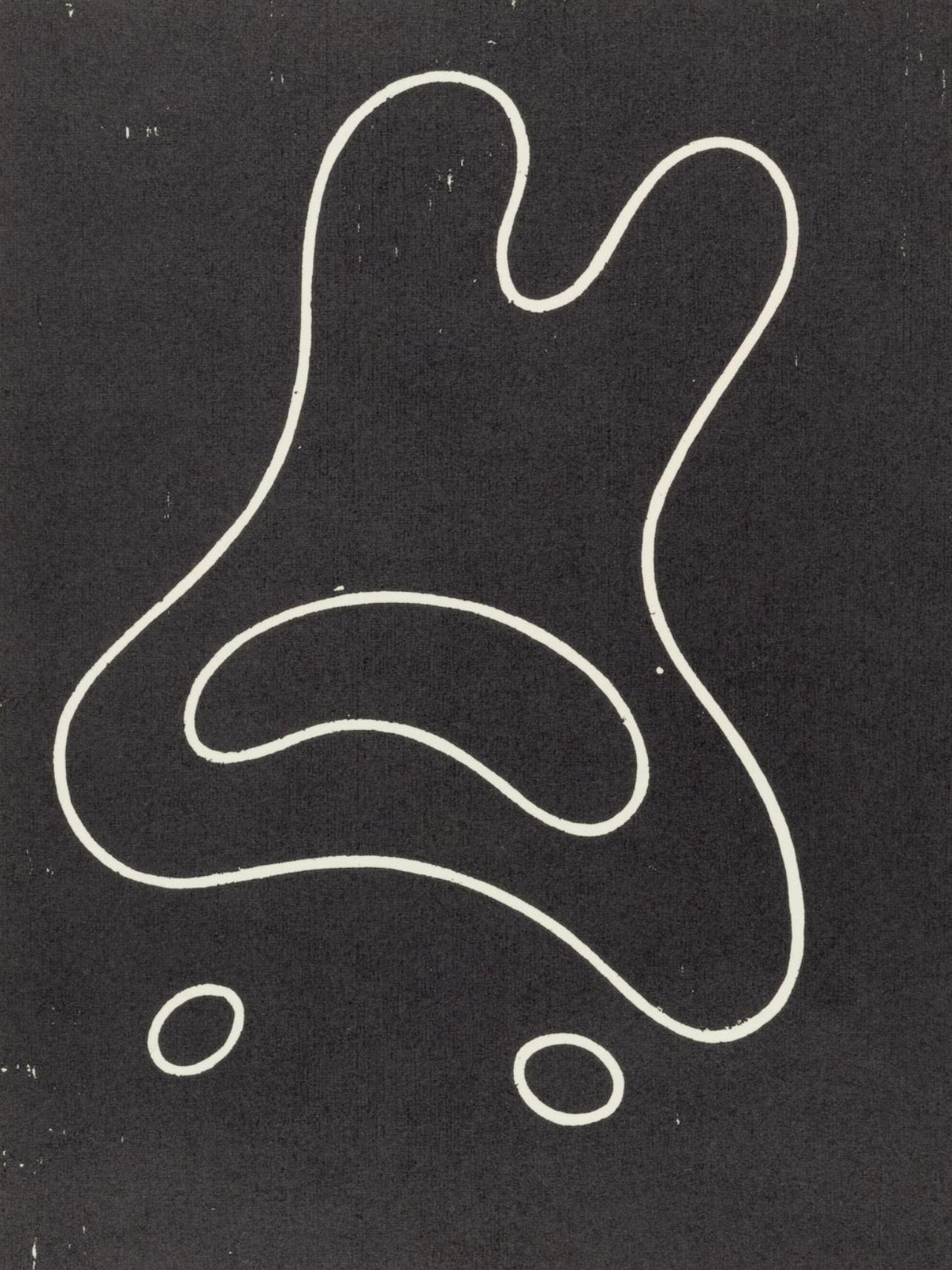 Jean Arp Figurative Print - Composition (Arntz 148-175; Hagenbach A 25; Bolliger 54), Dreams and Projects