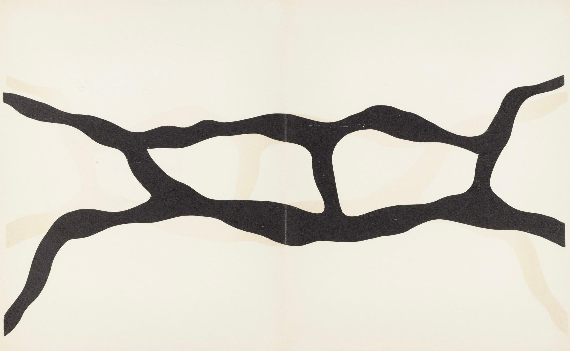 Jean Arp Figurative Print - Composition (Arntz 148-175; Hagenbach A 25; Bolliger 54), Dreams and Projects