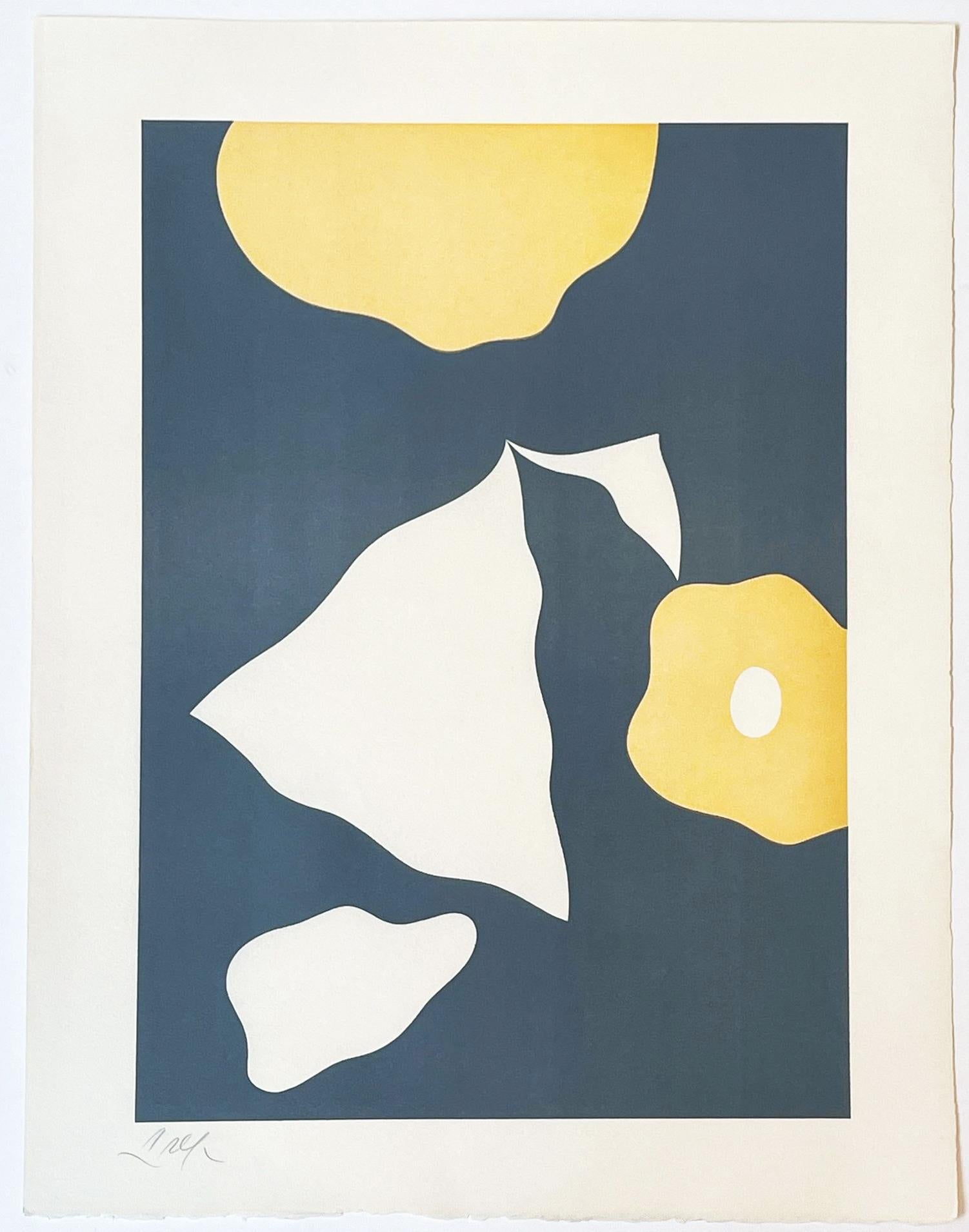Constellation aux cinq formes - Print by Jean Arp