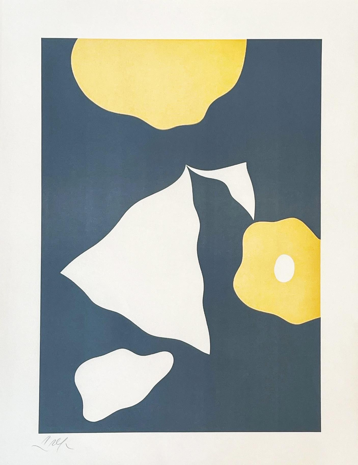 Jean Arp Abstract Print - Constellation aux cinq formes