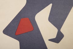Heaume, lithographie de Jean Arp