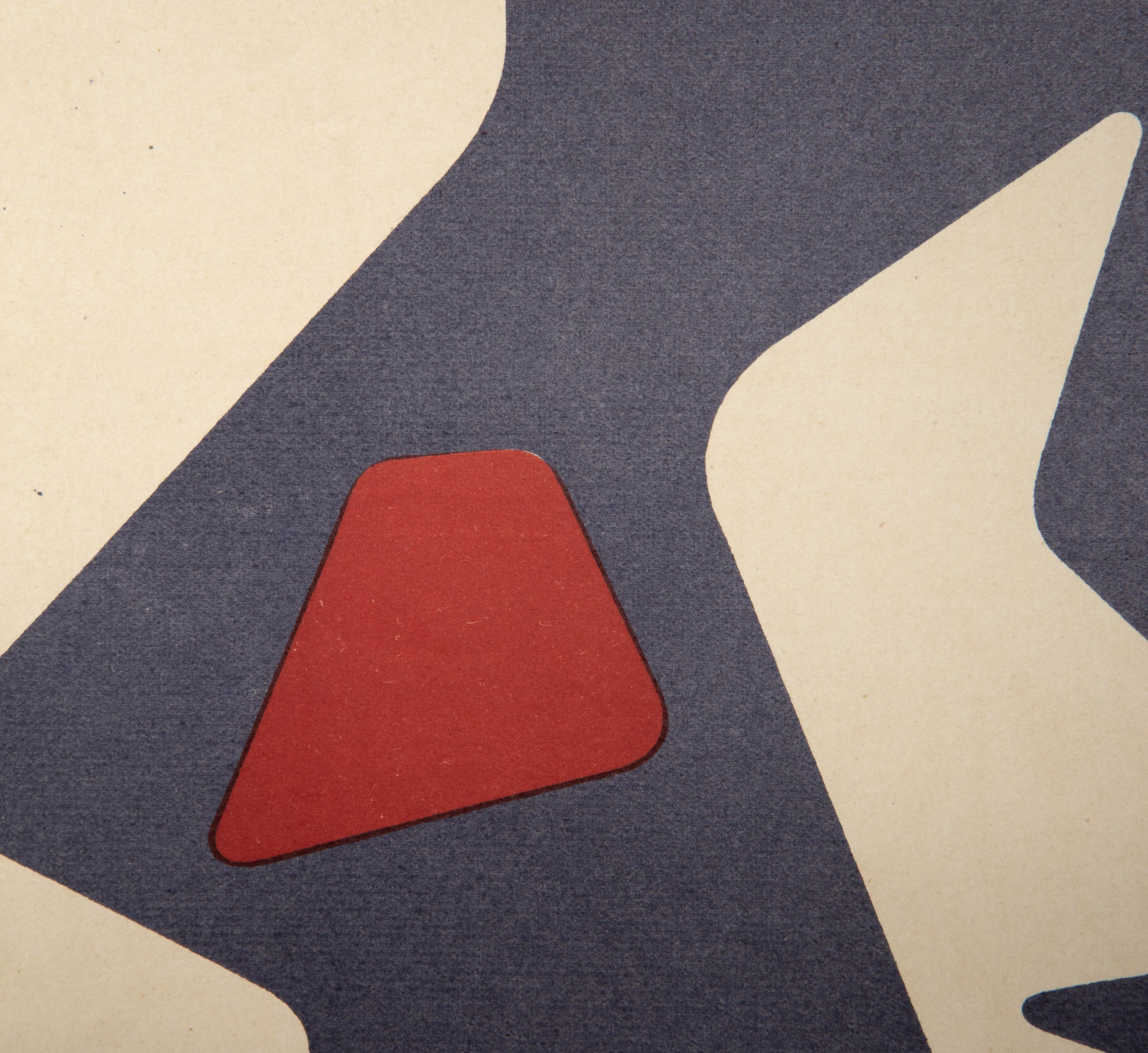 Heaume, Lithograph by Jean Arp For Sale 2