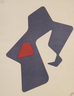 Heaume, Lithograph by Jean Arp