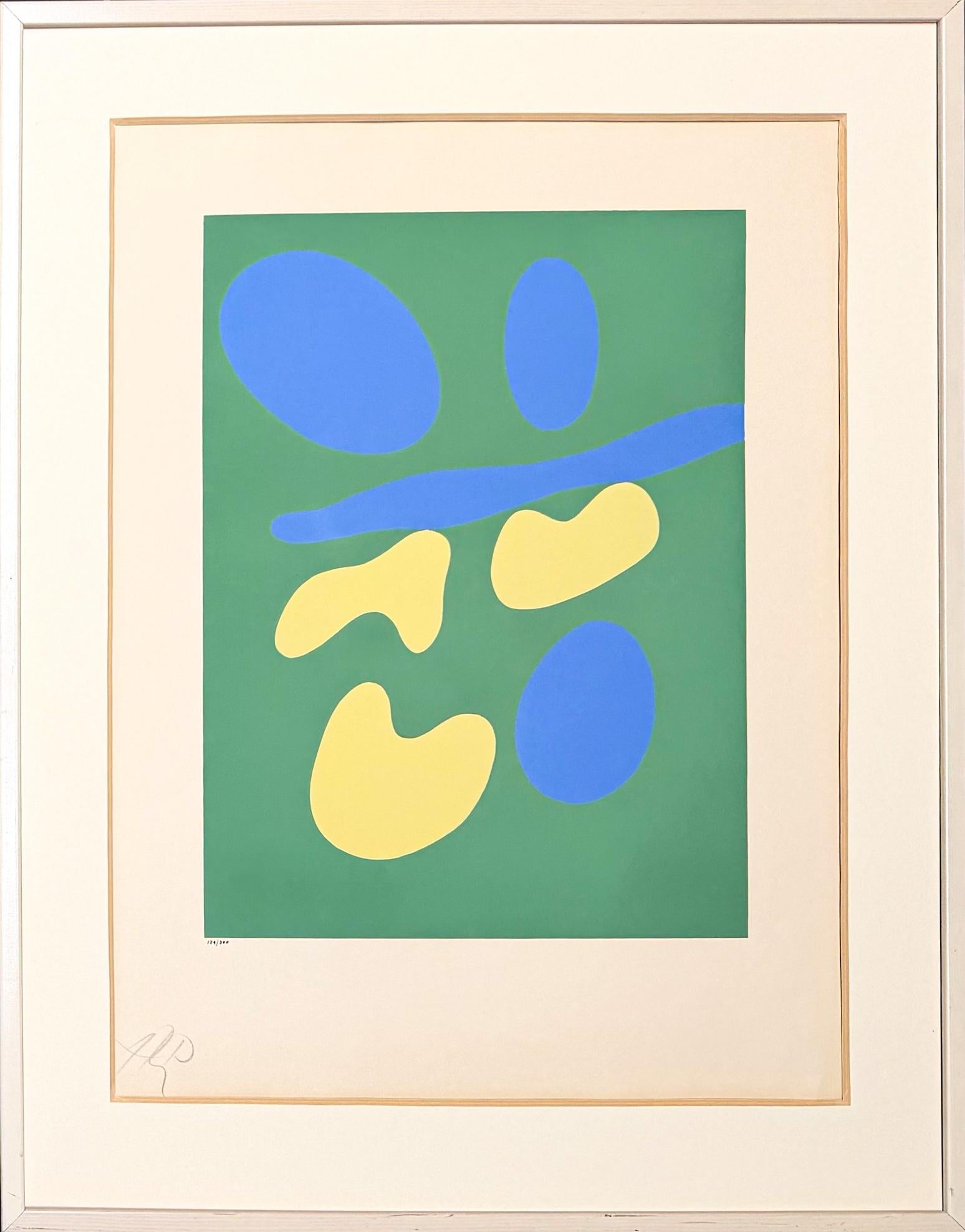 Jean Arp (1886-1966) - Farbsiebdruck auf Papier - 1953