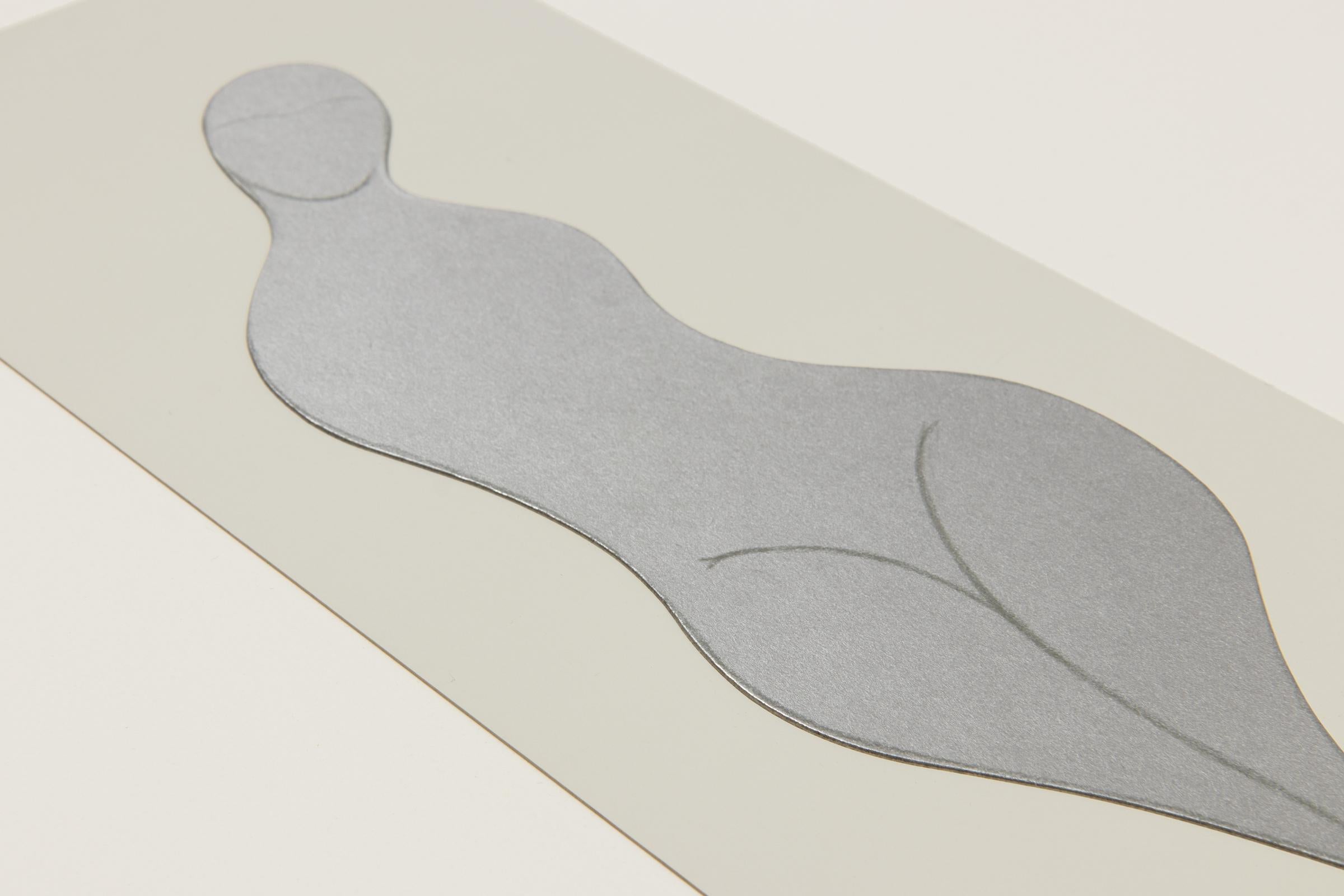 Jean Arp, Poupée - Screenprint Collage, Modern Art For Sale 4