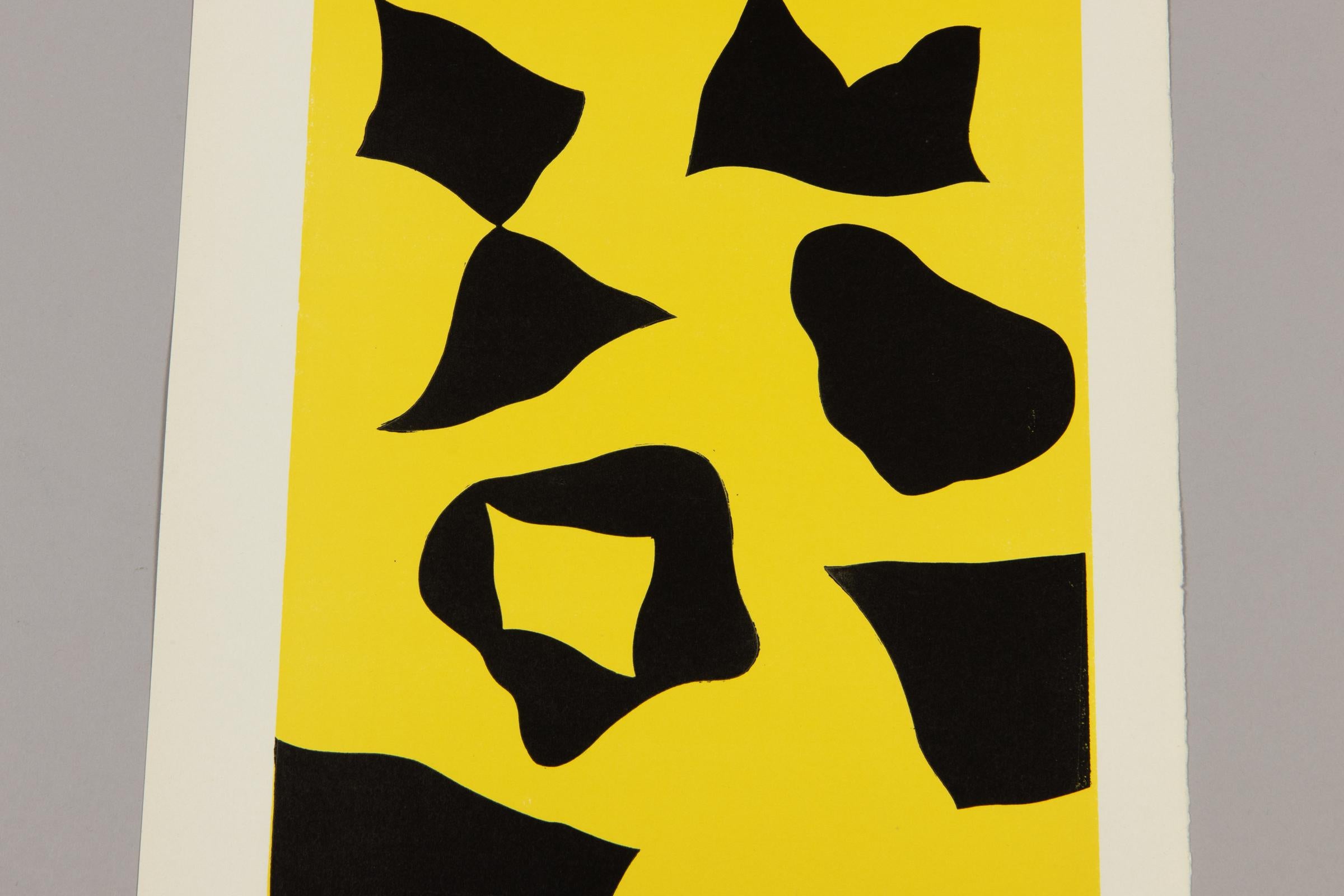 Jean Arp, Set of 2 Woodcuts, Original Prints from 1958 For Sale 3
