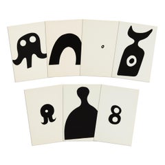 Jean Arp, Sieben Arpaden - Portfolio of 7 Lithographs, Original Prints